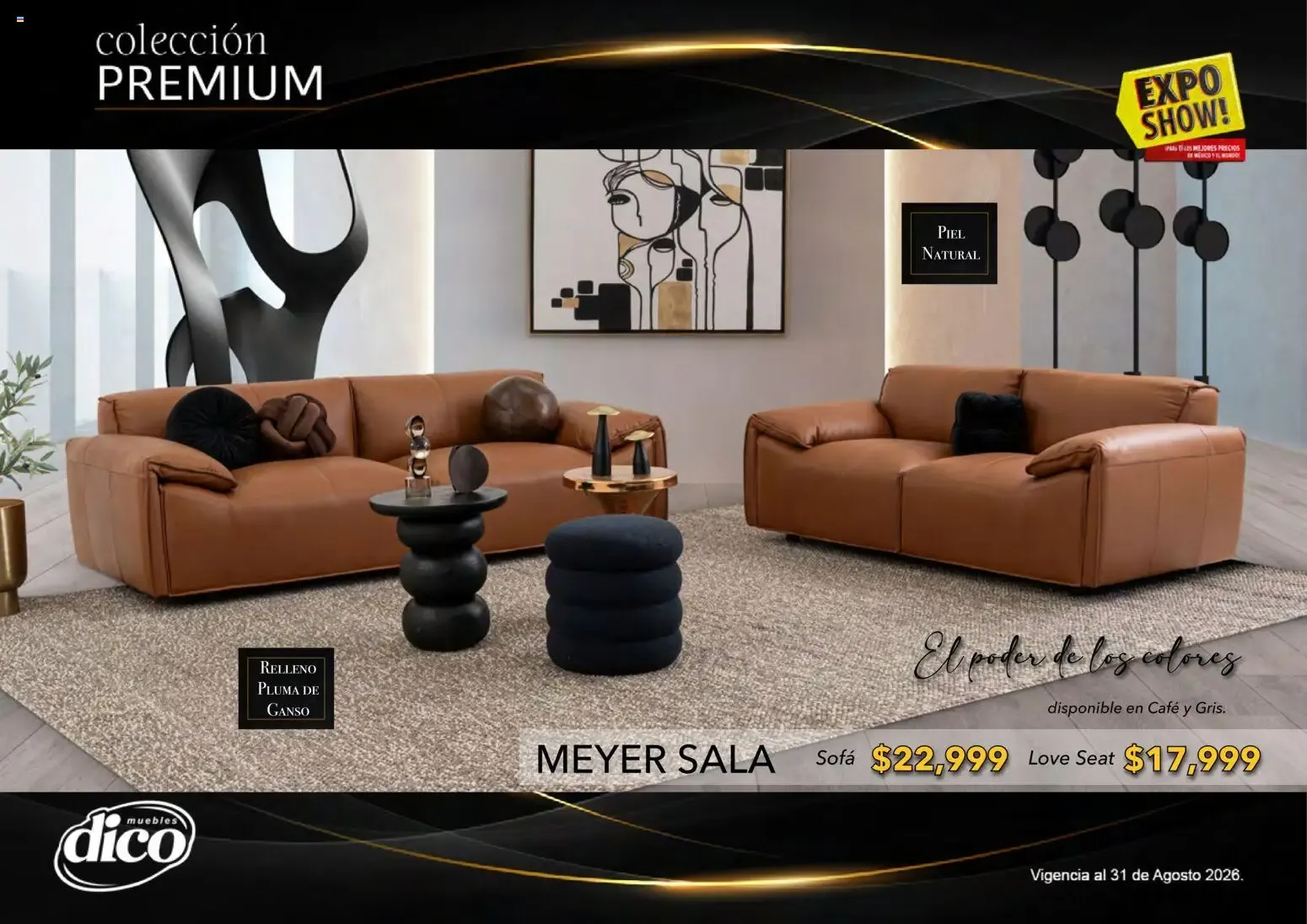 Catálogo de Muebles Dico Catálogo: Colección Premium y Expo Show! 1 de agosto al 31 de agosto 2026 - Pagina 24