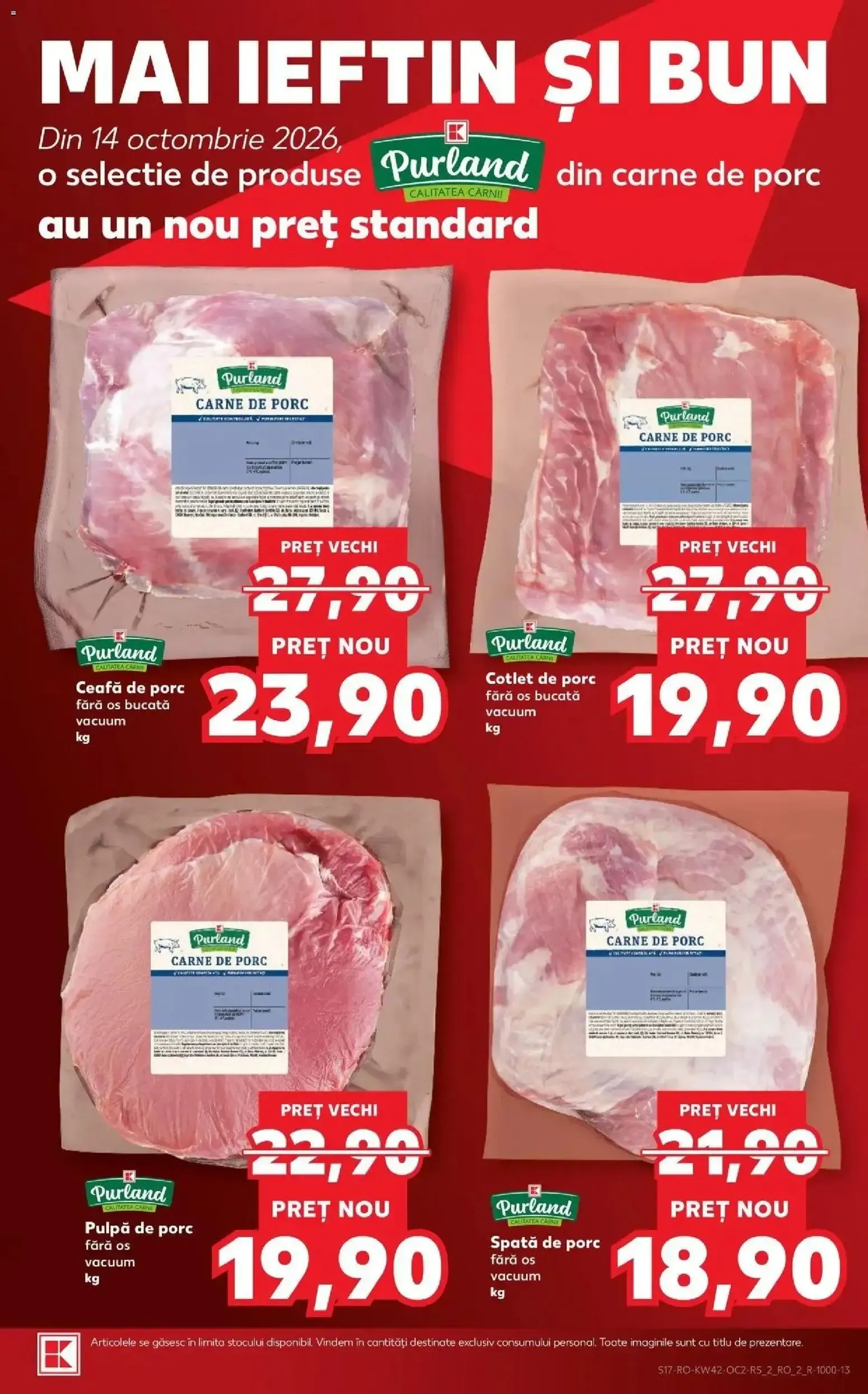 Catalog Kaufland - Revista si Oferta de la 14 octombrie până la 20 octombrie 2026 - Revista Pagina 17