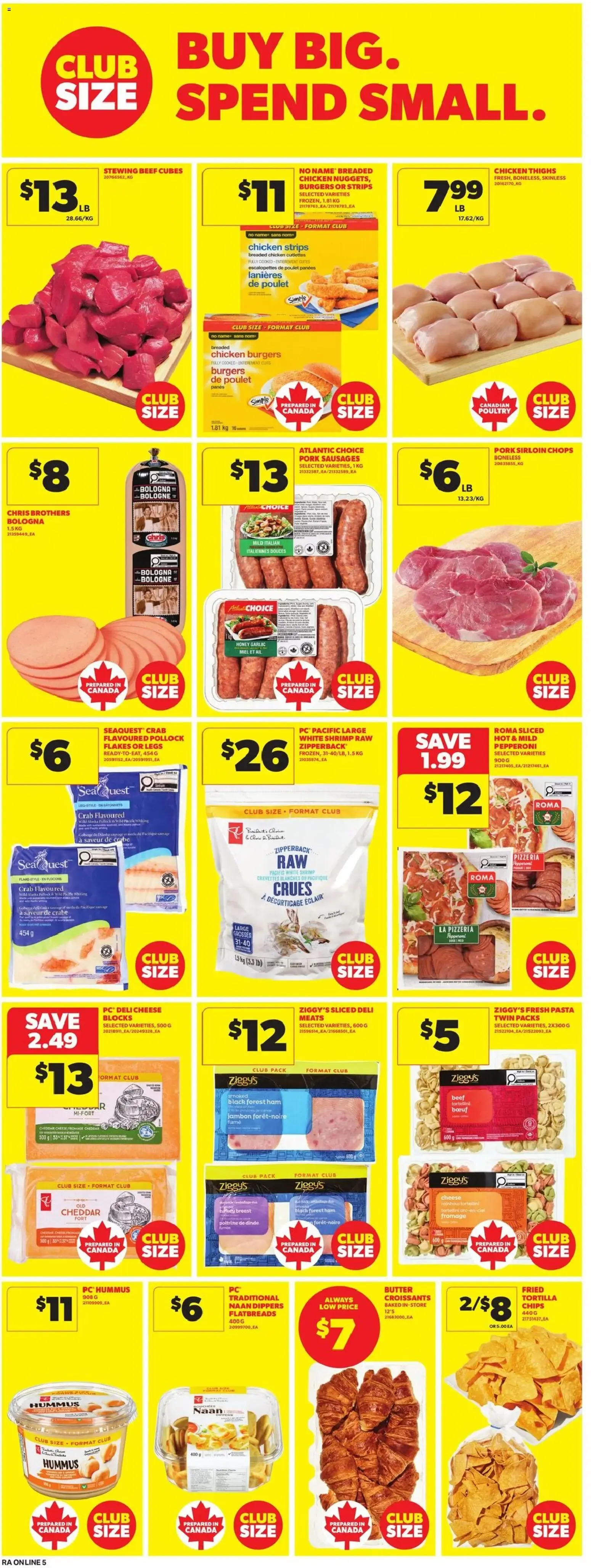 Atlantic Superstore weekly flyer / circulaire from August 6 to August 12 2026 - flyer page 11