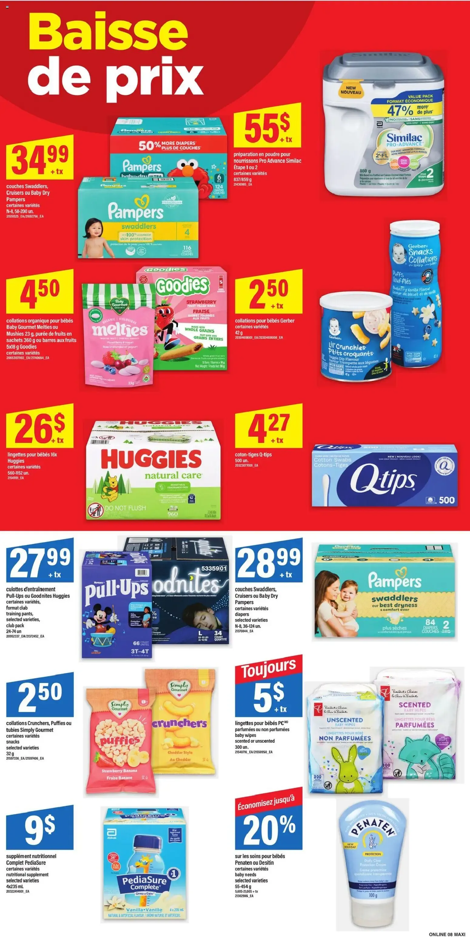 Maxi weekly flyer / circulaire from Oct 8, 2026 > weekly specials & deals from October 8 to October 14 2026 - flyer page 12