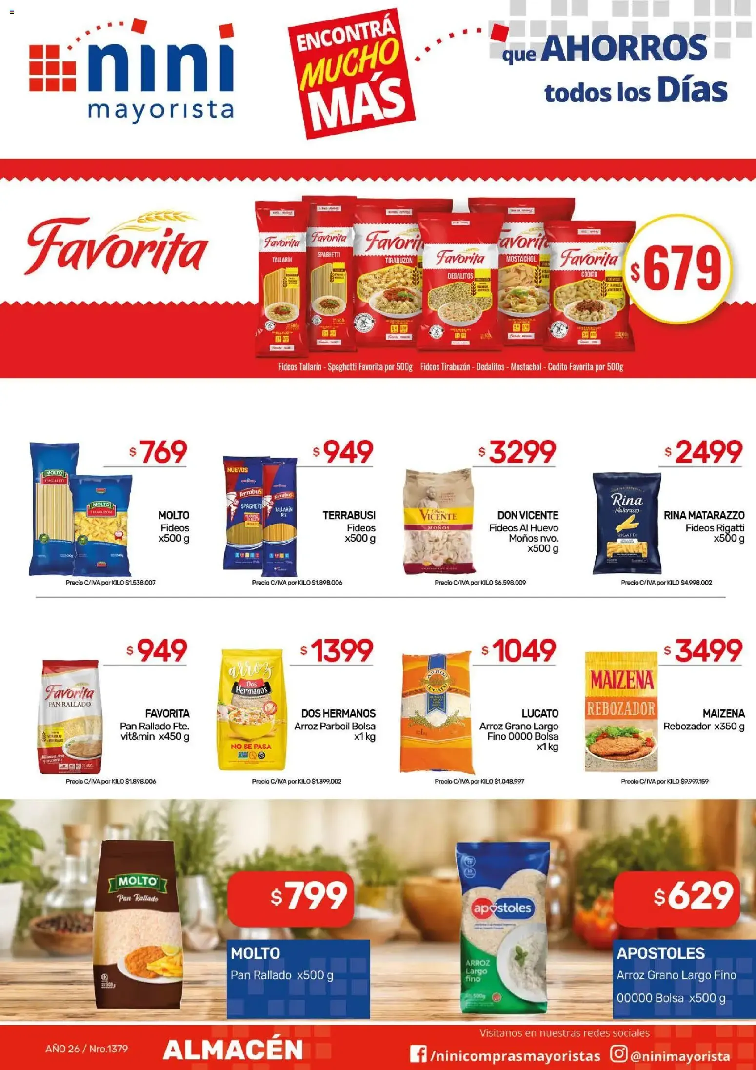 Ofertas de NINI Mayorista catálogo del 28/09/2026 - 04/10/2026 28 de septiembre al 4 de octubre 2026 - Página 27 del catálogo