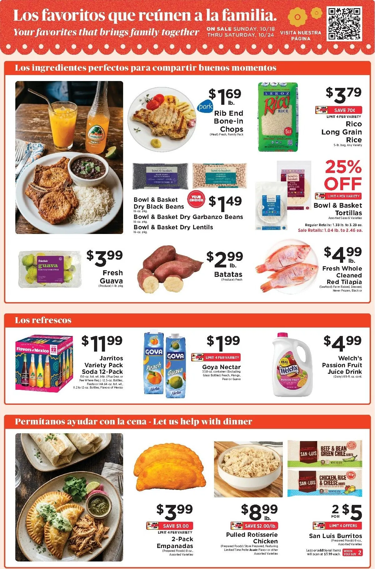 Weekly promotion Current ShopRite leaflet valid from Friday 10/16/2026 to Thursday 10/22/2026 spanning from October 16 to October 22 2026 - Page 12 for Catalogue 365