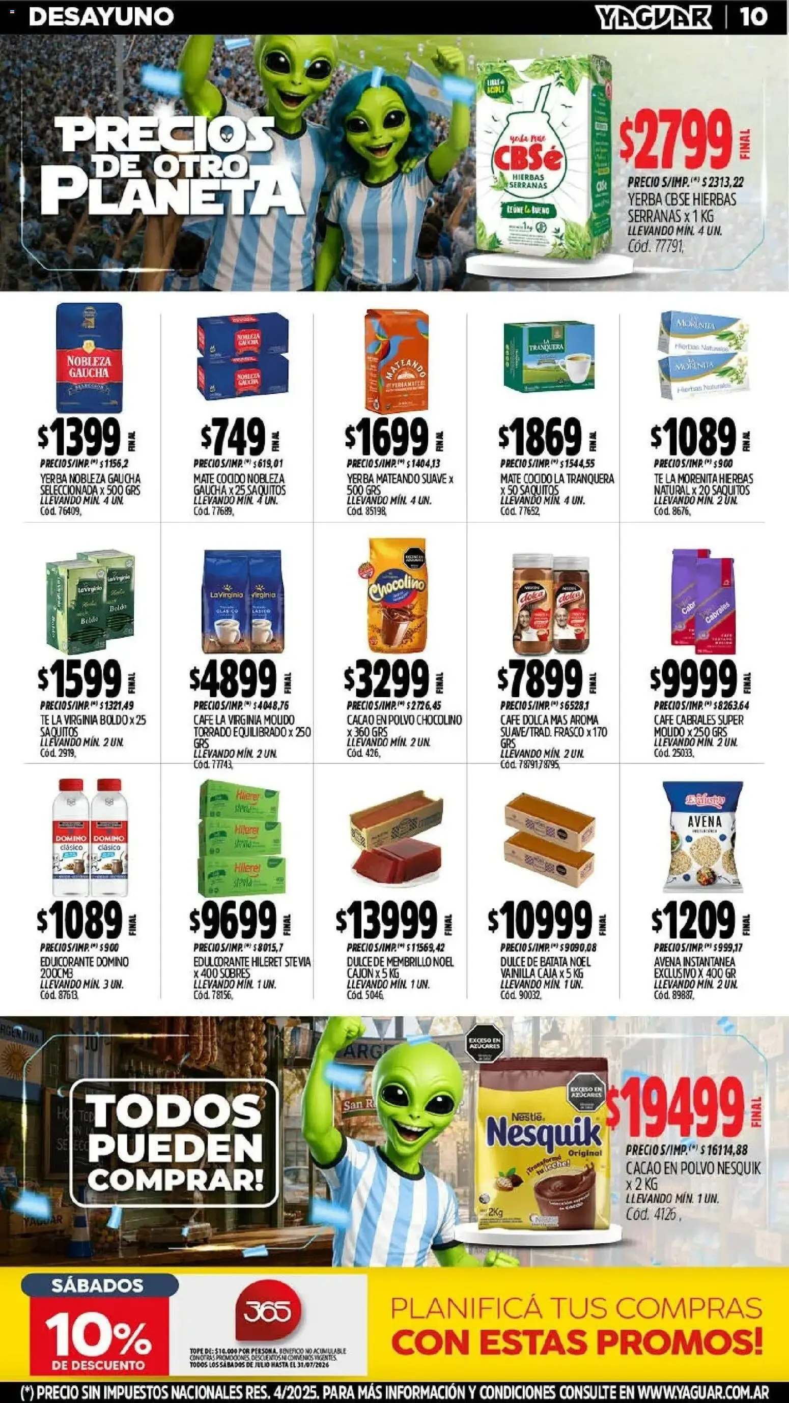 Ofertas de Yaguar - Oferta Semanal Parque Chacabuco del 13/07/2026 - 19/07/2026 13 de julio al 19 de julio 2026 - Página 11 del catálogo