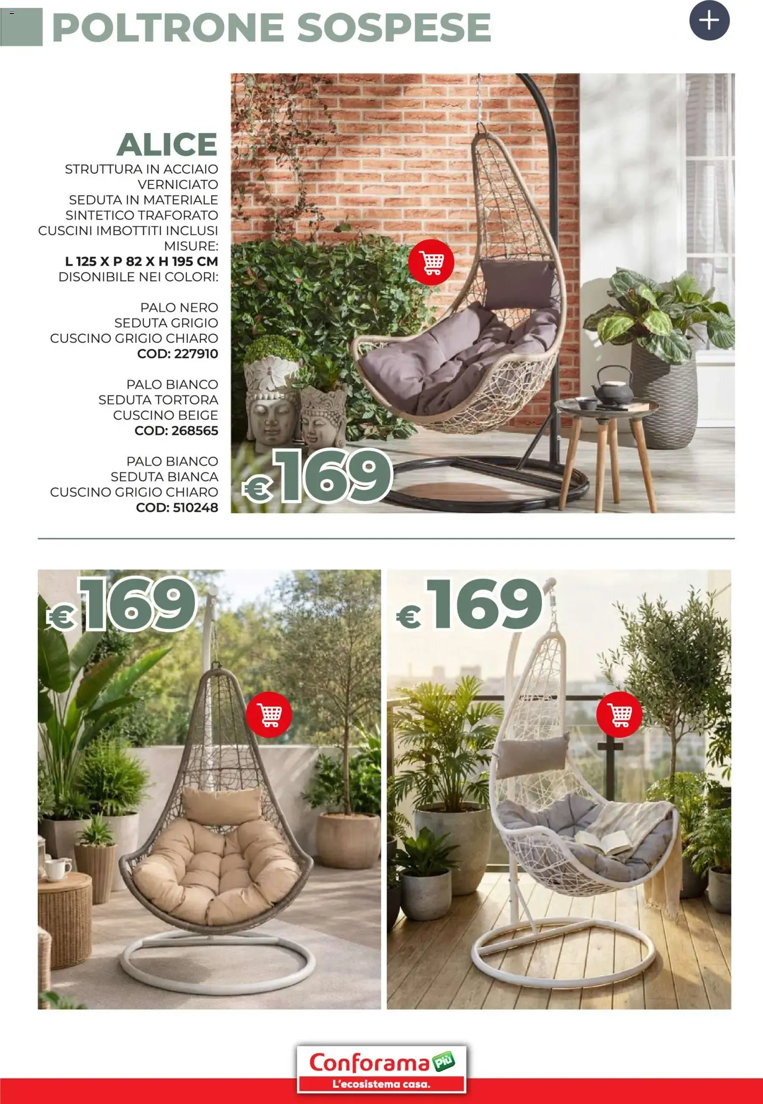 Collezione Arredo Giardino Conforama da 19 marzo a 31 agosto di 2026 - Pagina del volantino 18