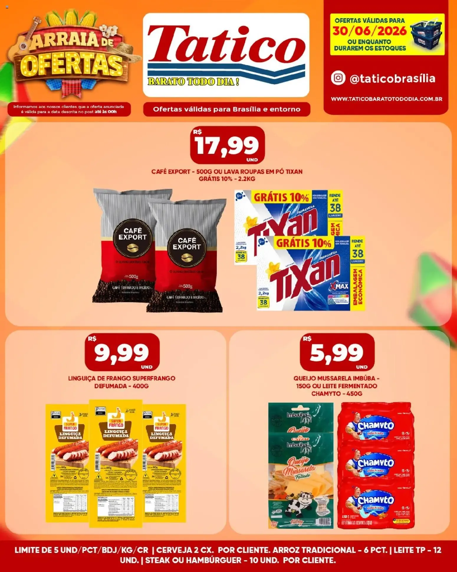 Encarte de Tatico ofertas do Dia de 30/06/2026 | Promoções Online 30 de junho até 30 de junho 2026 - Pagina 8