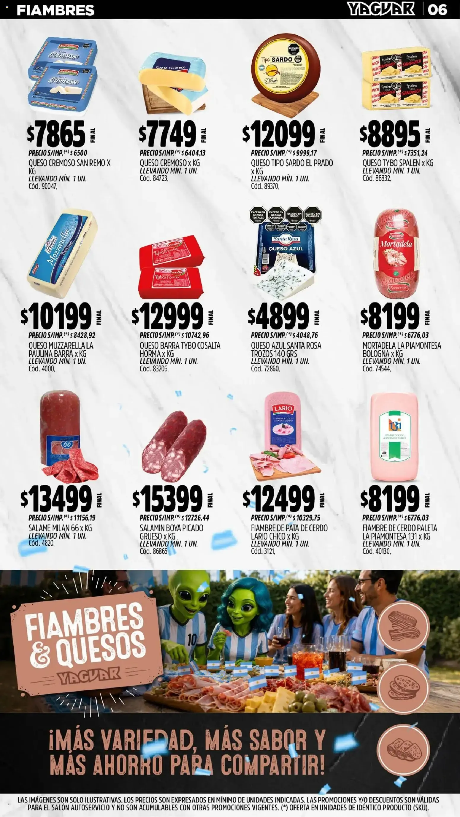 Ofertas de Mayorista Yaguar - Precios de Otro Planeta 29 de junio al 5 de julio 2026 - Página 7 del catálogo