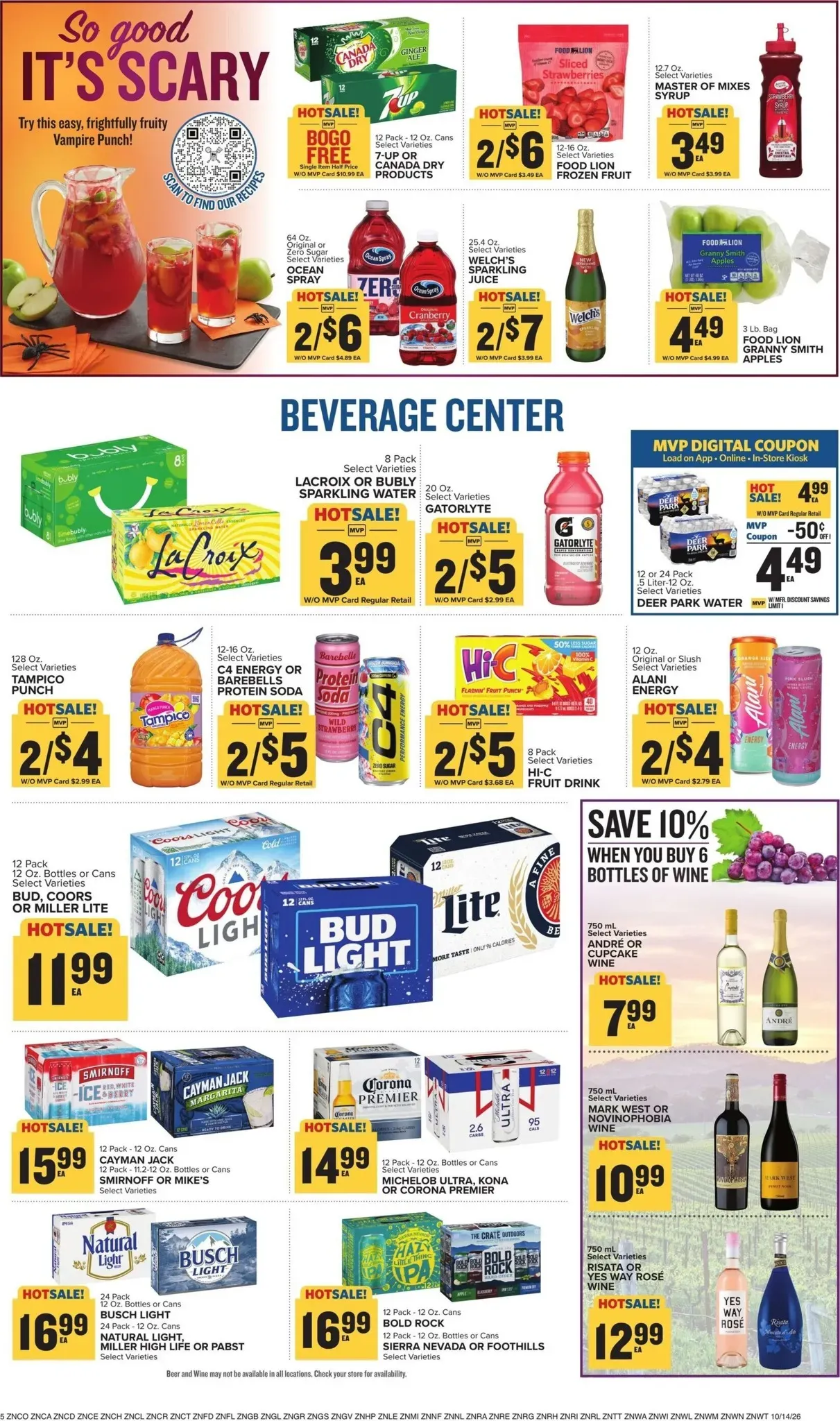 Weekly ad Future Food Lion flyer valid from Wednesday 10/14/2026 to Tuesday 10/20/2026 from October 14 to October 20 2026 - Page 10