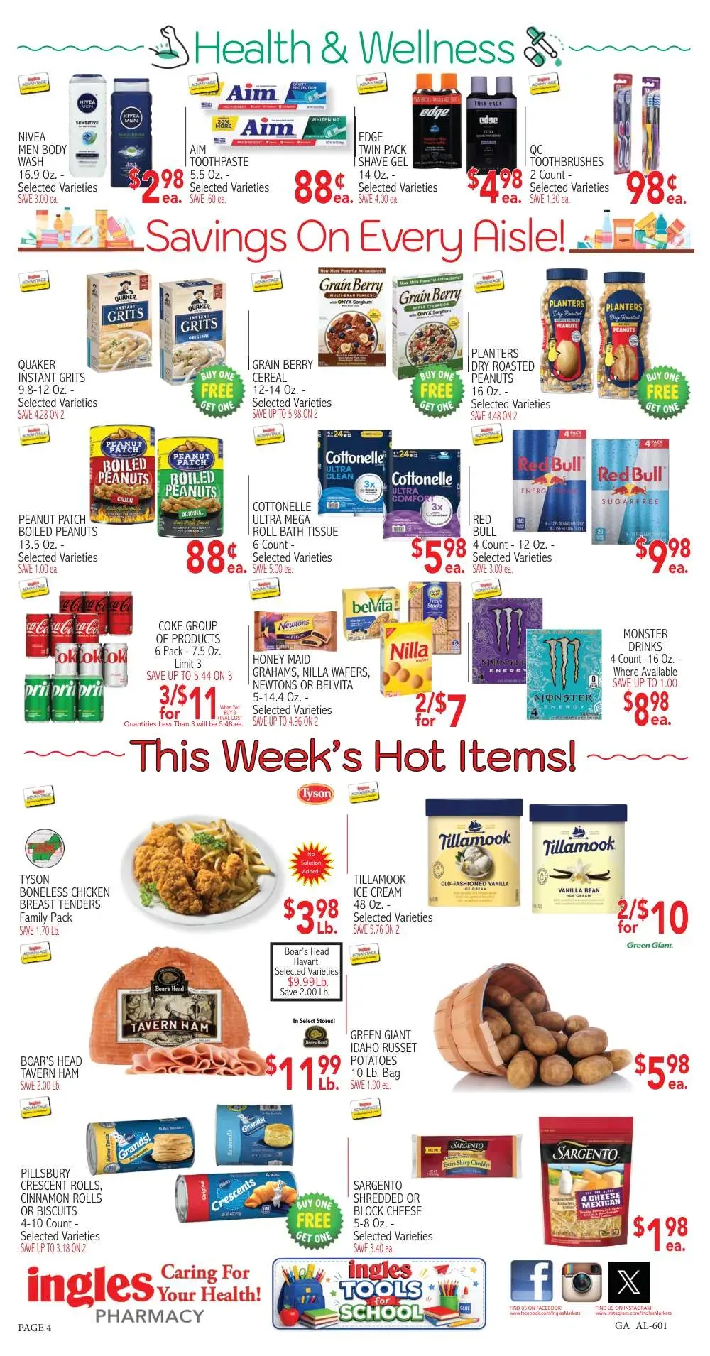 Weekly ad Current Ingles Markets leaflet valid from Wednesday 10/14/2026 to Tuesday 10/20/2026 from October 14 to October 20 2026 - Page 4