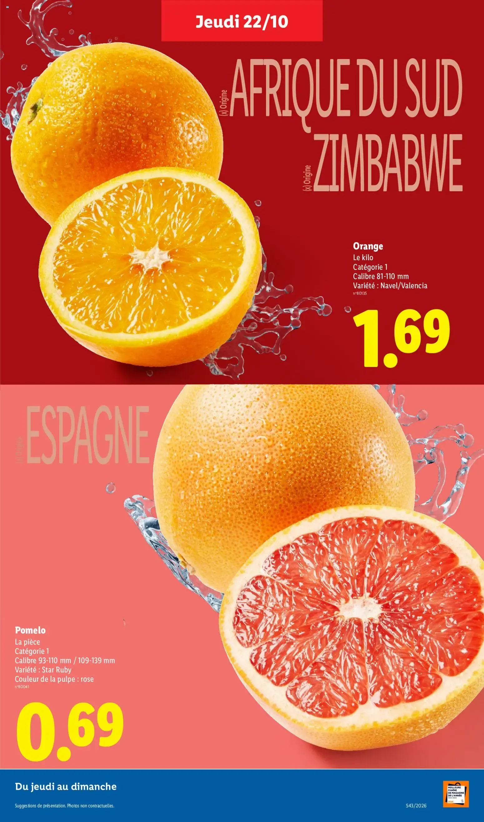 Lidl: Le Moins Toujours Plus du 22 octobre au 28 octobre 2026 - Catalogue page 5