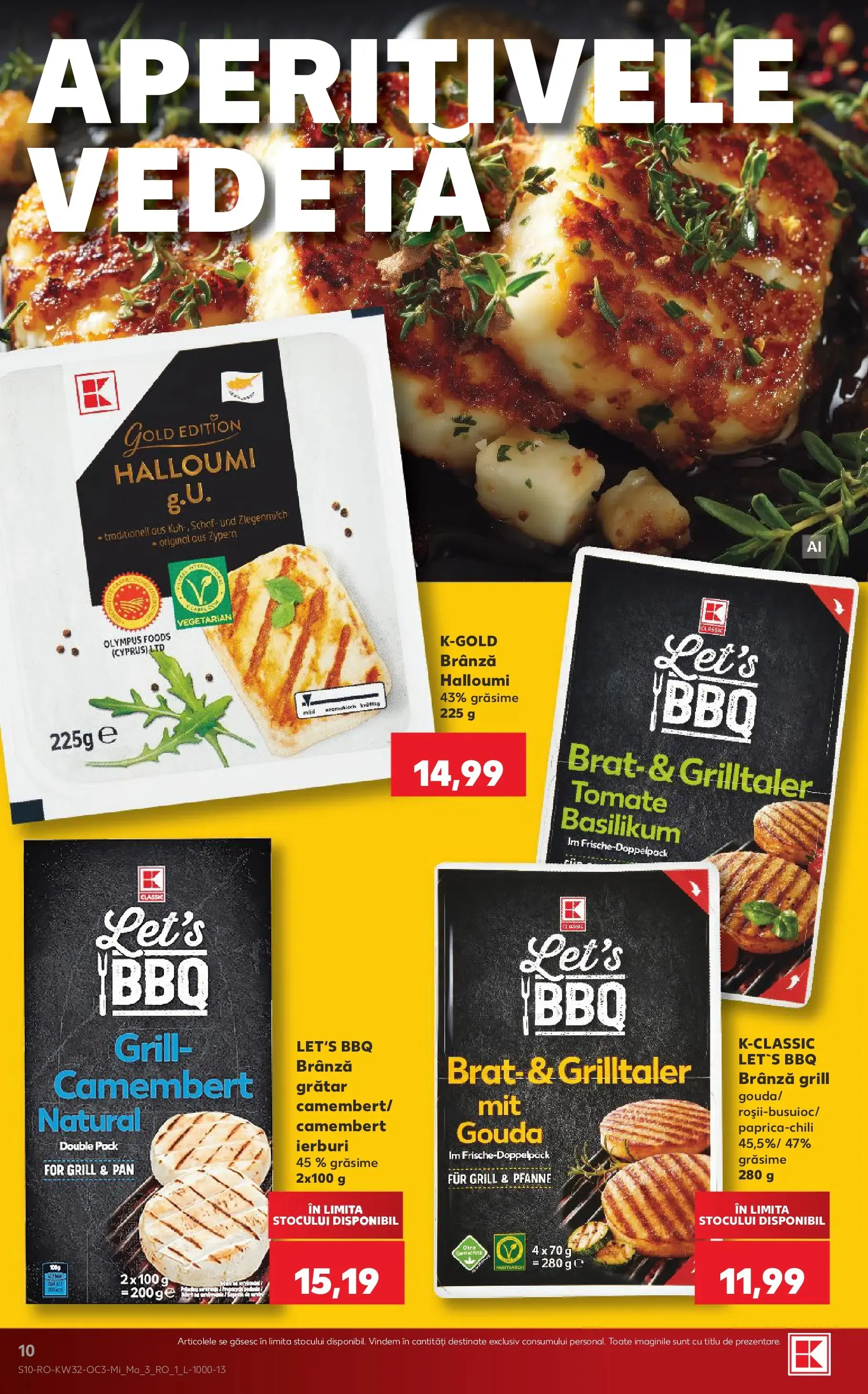 Catalog Kaufland: Un grătar reușit și berea potrivită de la 5 august până la 11 august 2026 - Revista Pagina 10