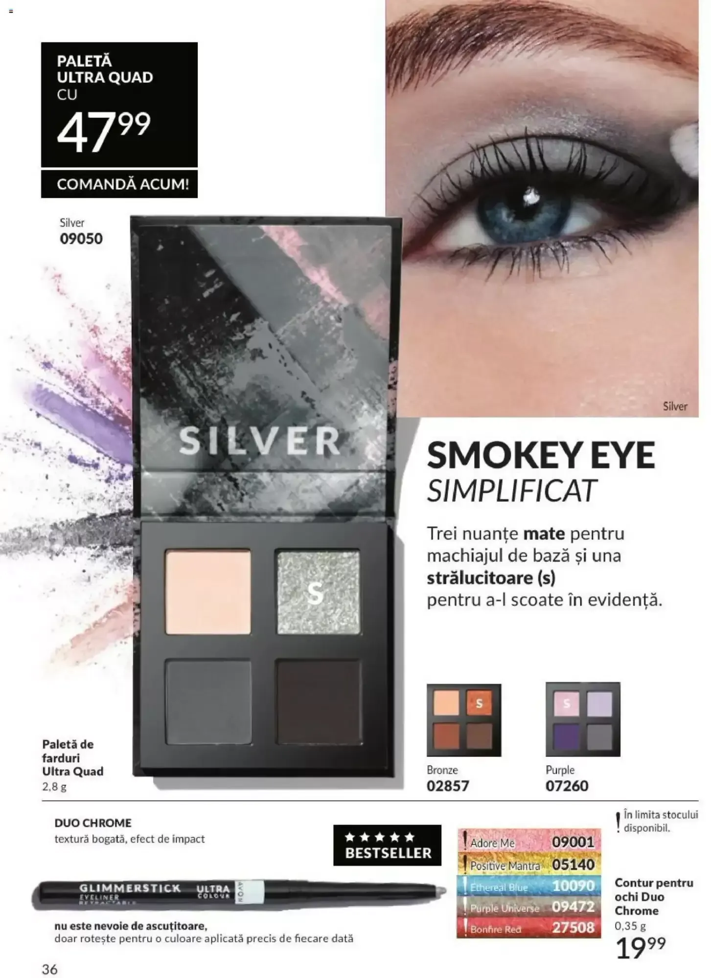 Catalog Avon | Campania 08/2026: Ruj Velvety Mousse de la 1 august până la 31 august 2026 - Revista Pagina 36