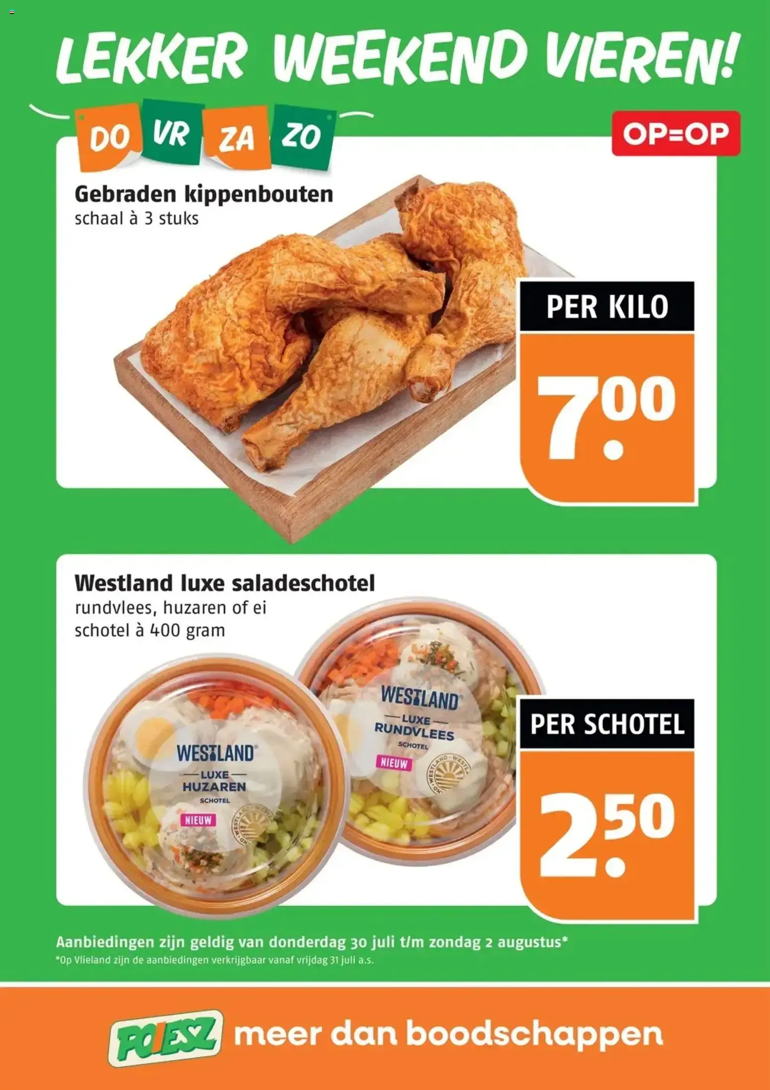 LEKKER WEEKEND VIEREN! van 30 juli tot 2 augustus 2026 - Folder pagina 4