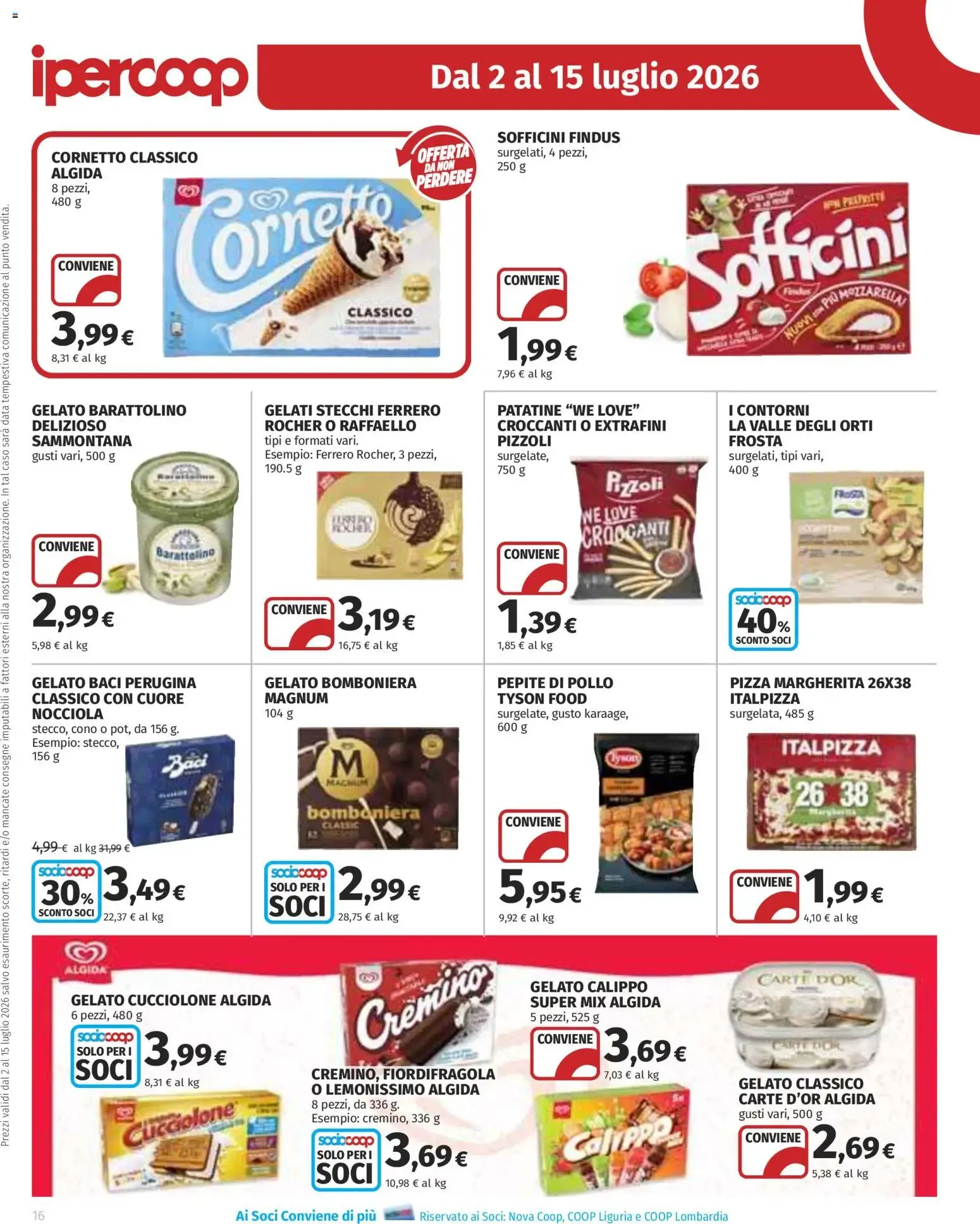 Anteprima volantino Ipercoop dal 02/07/2026 - nuovo offerte da 2 luglio a 15 luglio di 2026 - Pagina del volantino 16