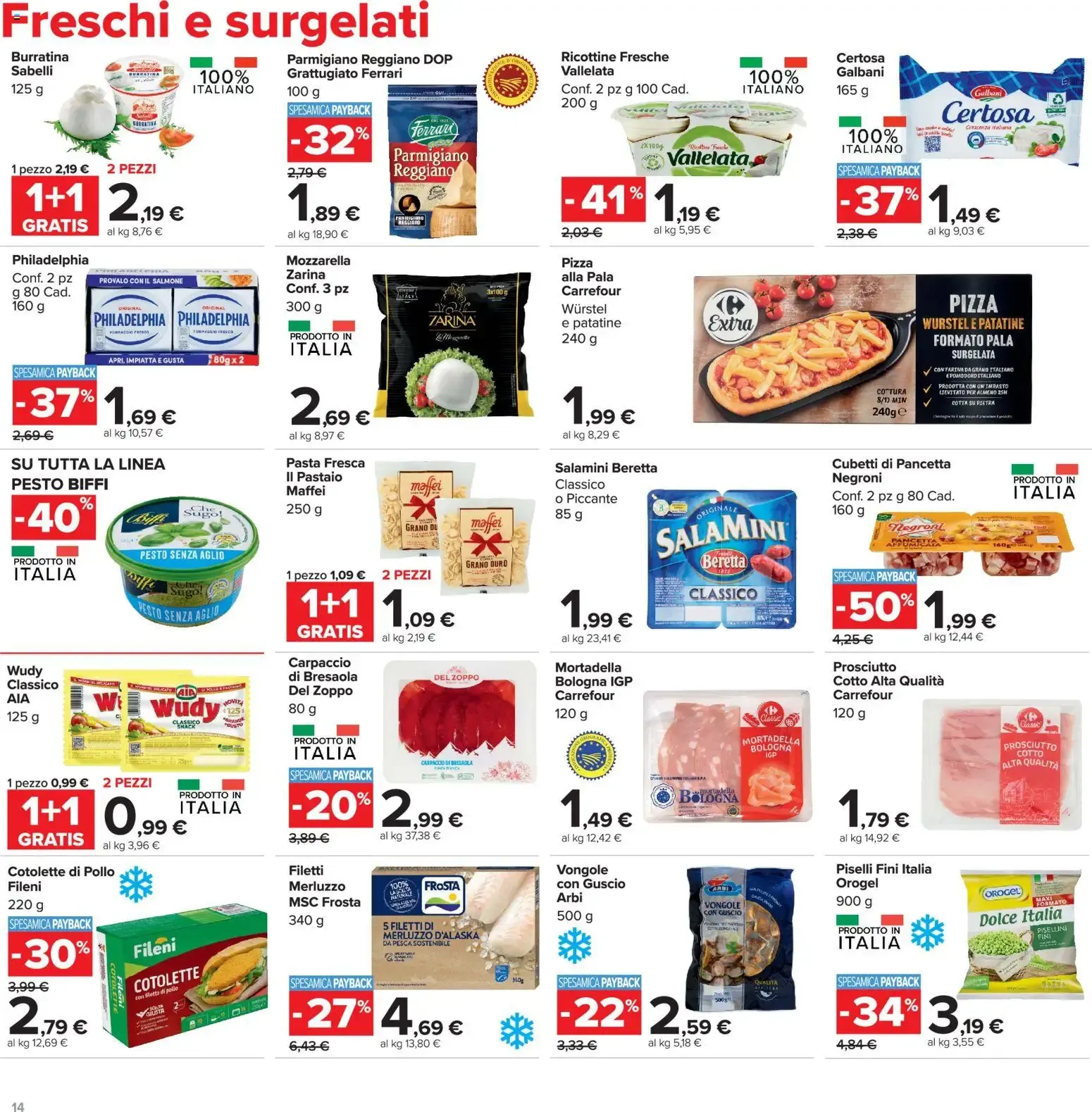 Carrefour market: PREZZI IMBATTIBILI da 16 giugno a 29 giugno di 2026 - Pagina del volantino 14