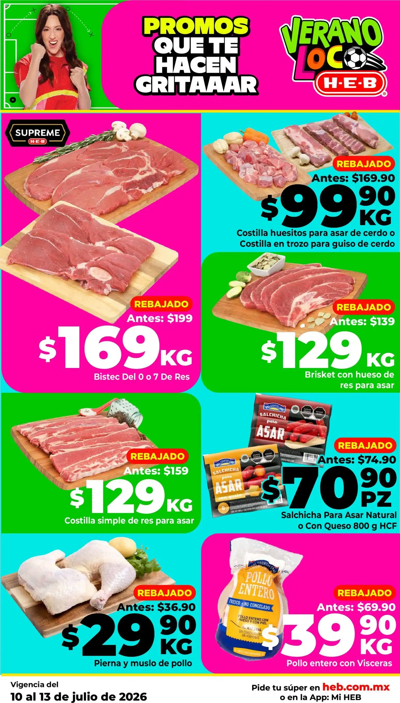 Catálogo de Verano Loco H-E-B 10 de julio al 16 de julio 2026 - Pagina 12