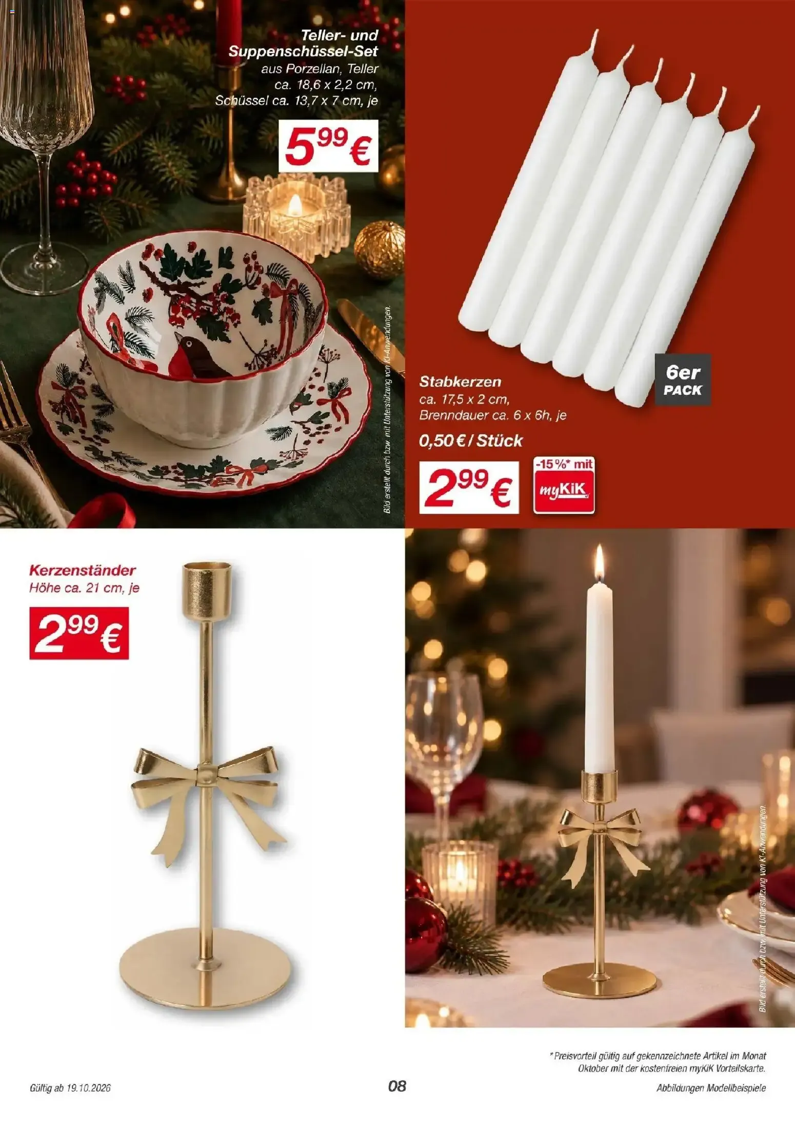 MEHR WEIHNACHTS-ZAUBER FÜR DEIN ZUHAUSE. von 19. Oktober bis 29. Oktober 2026 - Prospekt seite 8