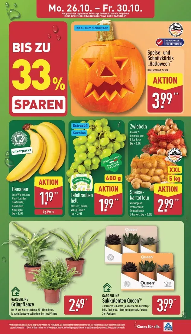 ALDI NORD Prospekt nächste Woche – von Montag 26.10.2026 bis Freitag 30.10.2026 von 26. Oktober bis 30. Oktober 2026 - Prospekt seite 3
