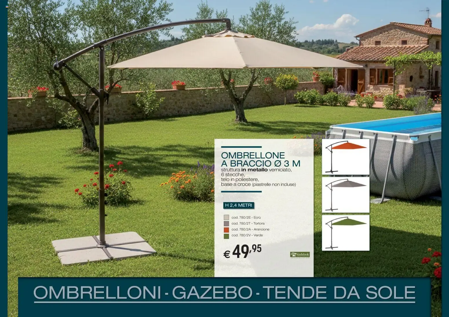 Nuovo Brico OK volantino Ombrelloni, Gazebo, Tende da Sole dal 05/03/2026 > offerte anteprima 🛍️ da 5 marzo a 31 agosto di 2026 - Pagina del volantino 1
