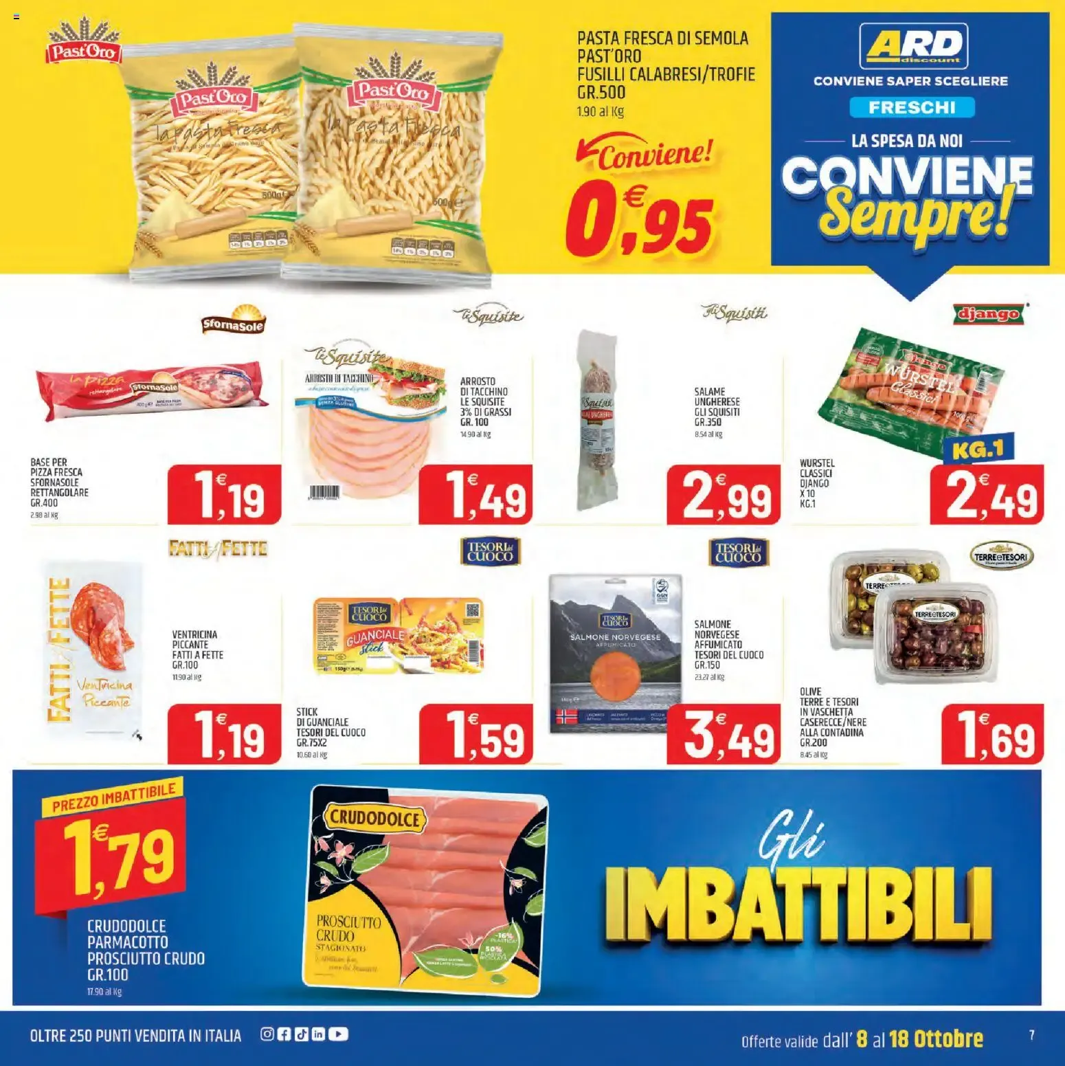 Nuovo ARD Discount volantino Sardegna dal 08/10/2026 > offerte anteprima 🛍️ da 8 ottobre a 18 ottobre di 2026 - Pagina del volantino 7