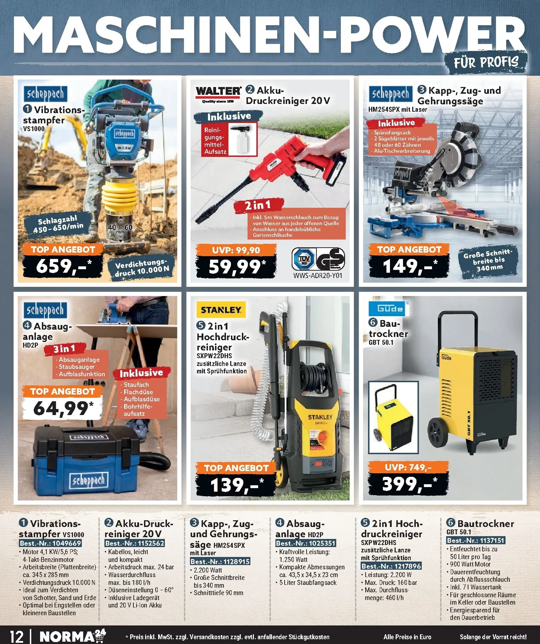 Norma - Bestellmagazin Prospekt – von Mittwoch 01.07.2026 bis Freitag 31.07.2026 von 1. Juli bis 31. Juli 2026 - Prospekt seite 12
