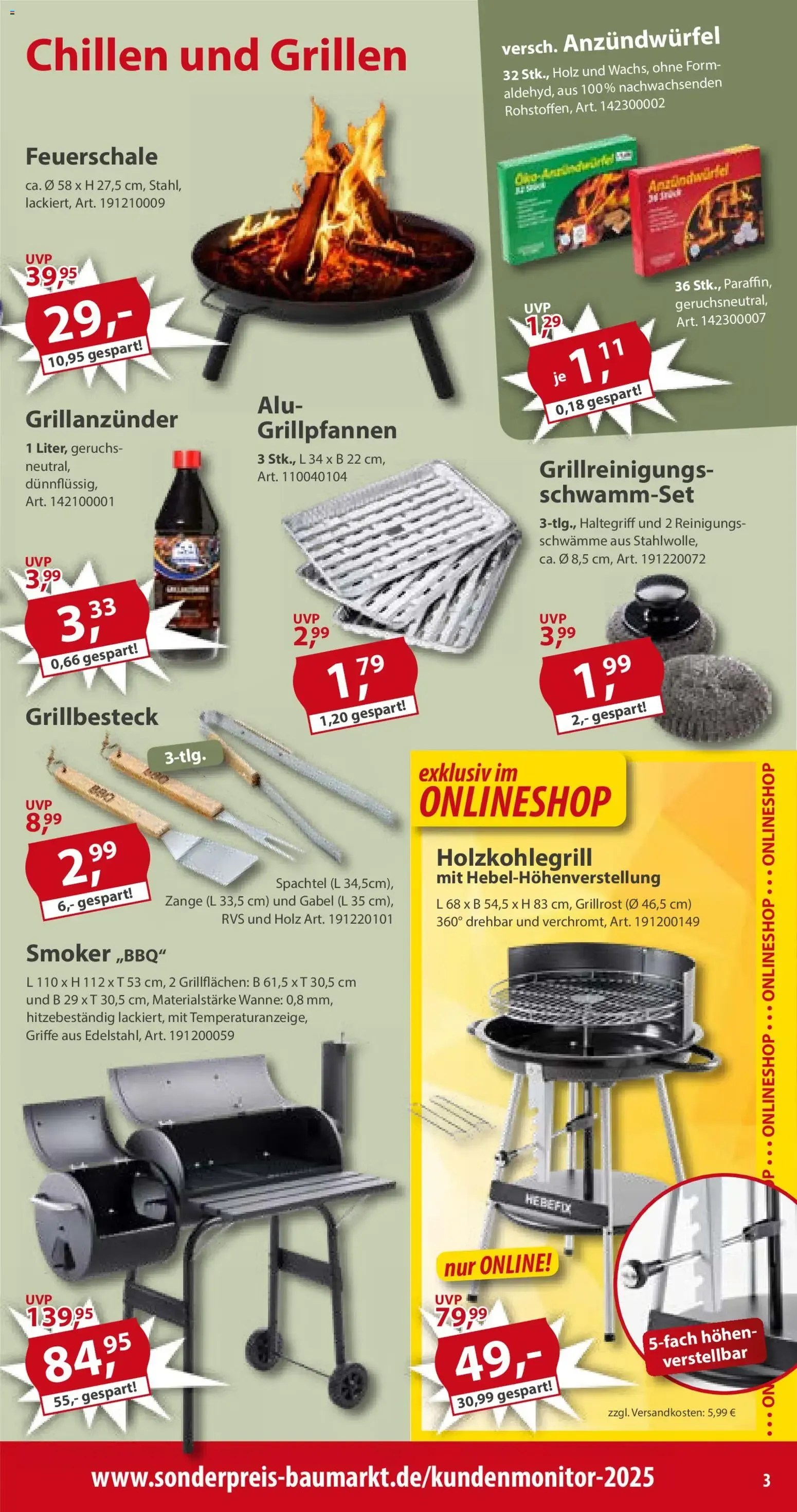 Sonderpreis Baumarkt Prospekt (ab 06.06.2026) zum Blättern von 6. Juni bis 12. Juni 2026 - Prospekt seite 3