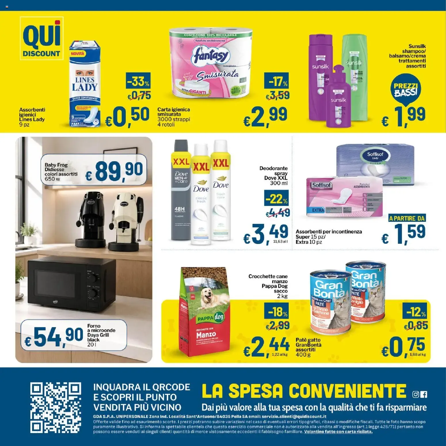 Qui Discount volantino dal 22/09/2026 - online Offerte da 22 settembre a 4 ottobre di 2026 - Pagina del volantino 8