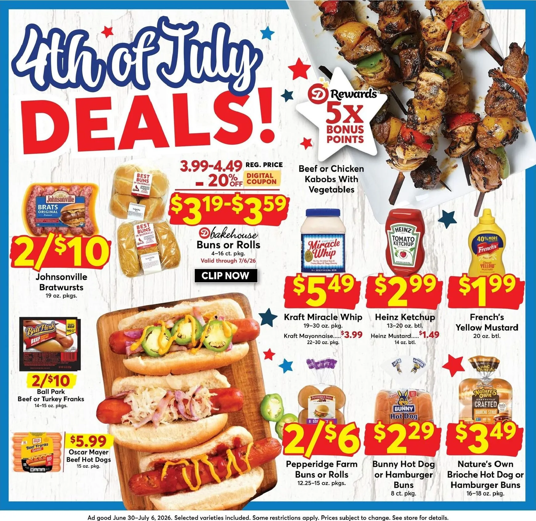 Weekly ad 4th of July DEALS! from June 30 to July 6 2026 - Page 1