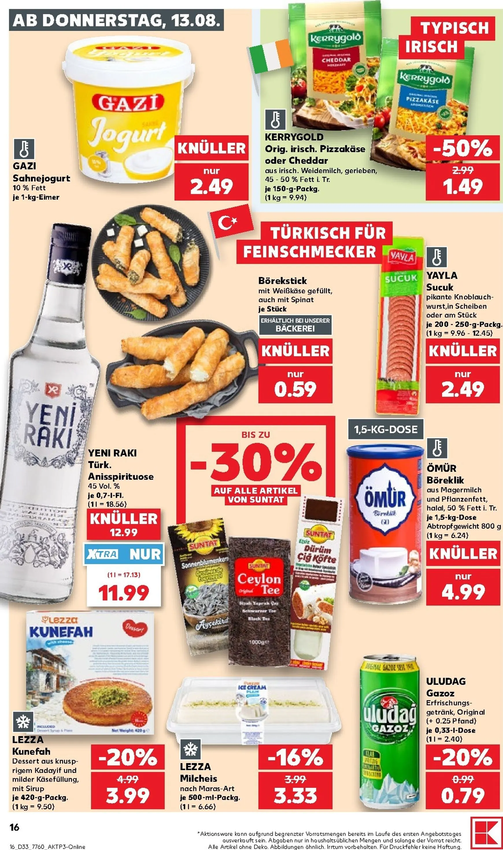 Neuer Kaufland Prospekt – von Donnerstag 13.08.2026 bis Mittwoch 19.08.2026 von 13. August bis 19. August 2026 - Prospekt seite 16