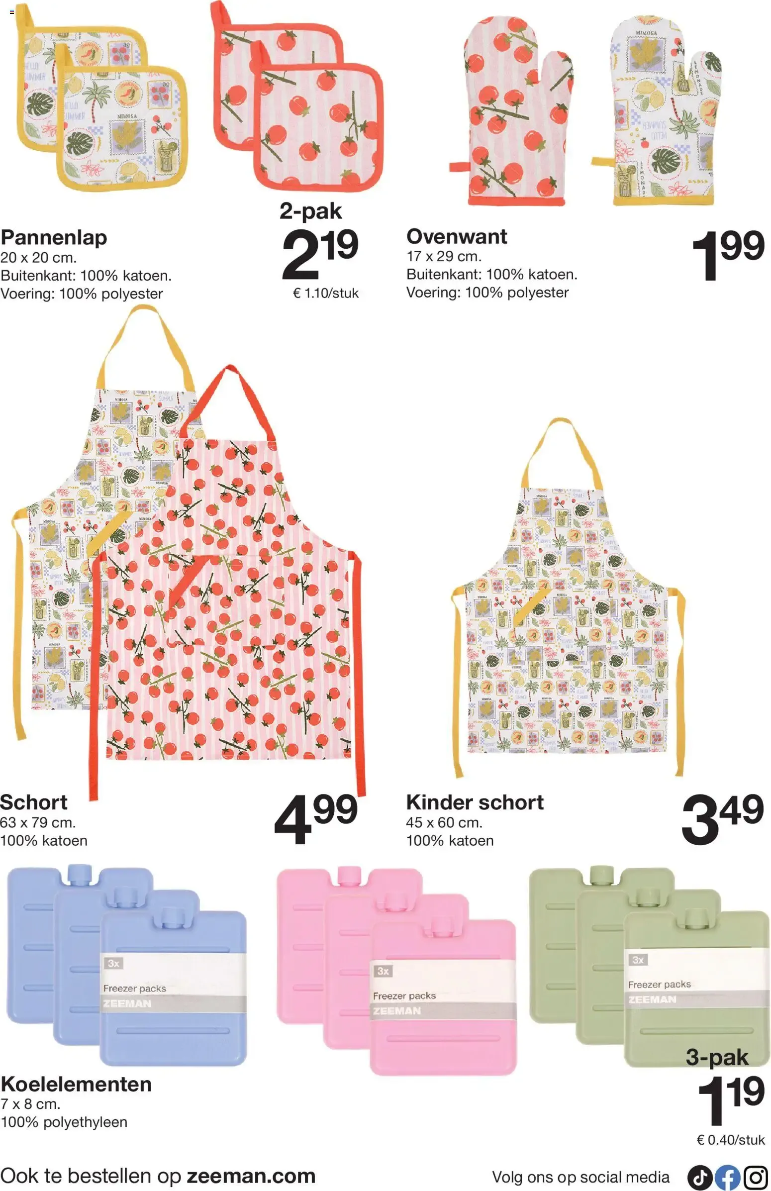 Zeeman: Todo lo que necesitas para tus vacaciones van 6 juni tot 12 juni 2026 - Folder pagina 6
