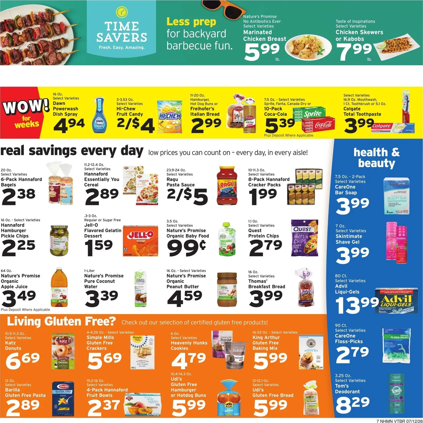 Weekly ad Current Hannaford leaflet valid from Sunday 07/12/2026 to Saturday 07/18/2026 from July 12 to July 18 2026 - Page 7