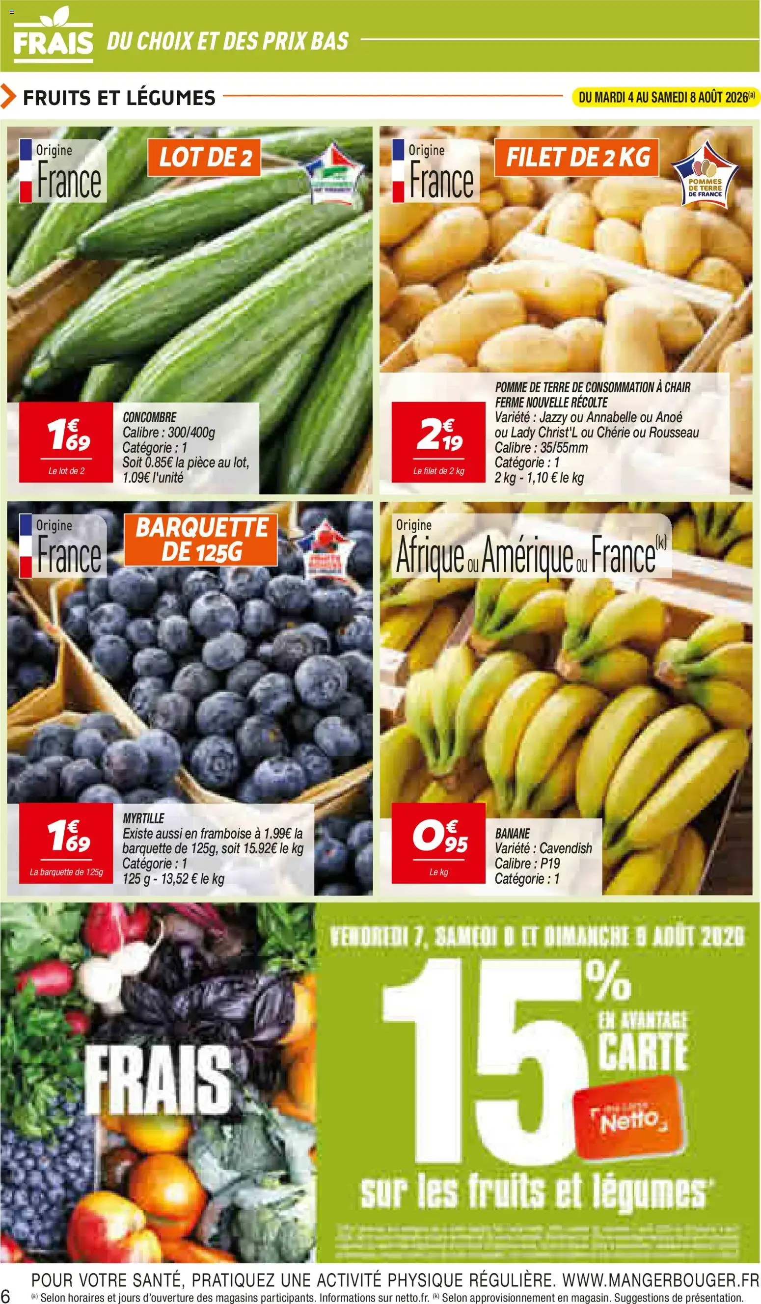 Netto catalogue à partir du 04/08/2026 - promo en ligne du 4 août au 17 août 2026 - Catalogue page 6