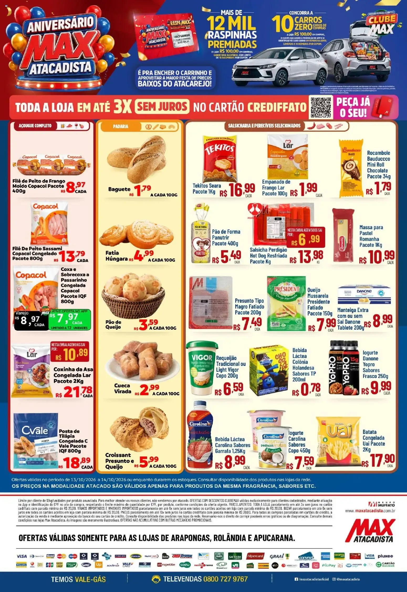 Encarte de Max Atacadista ofertas Feira de 13/10/2026 | Promoções Online 13 de outubro até 14 de outubro 2026 - Pagina 2