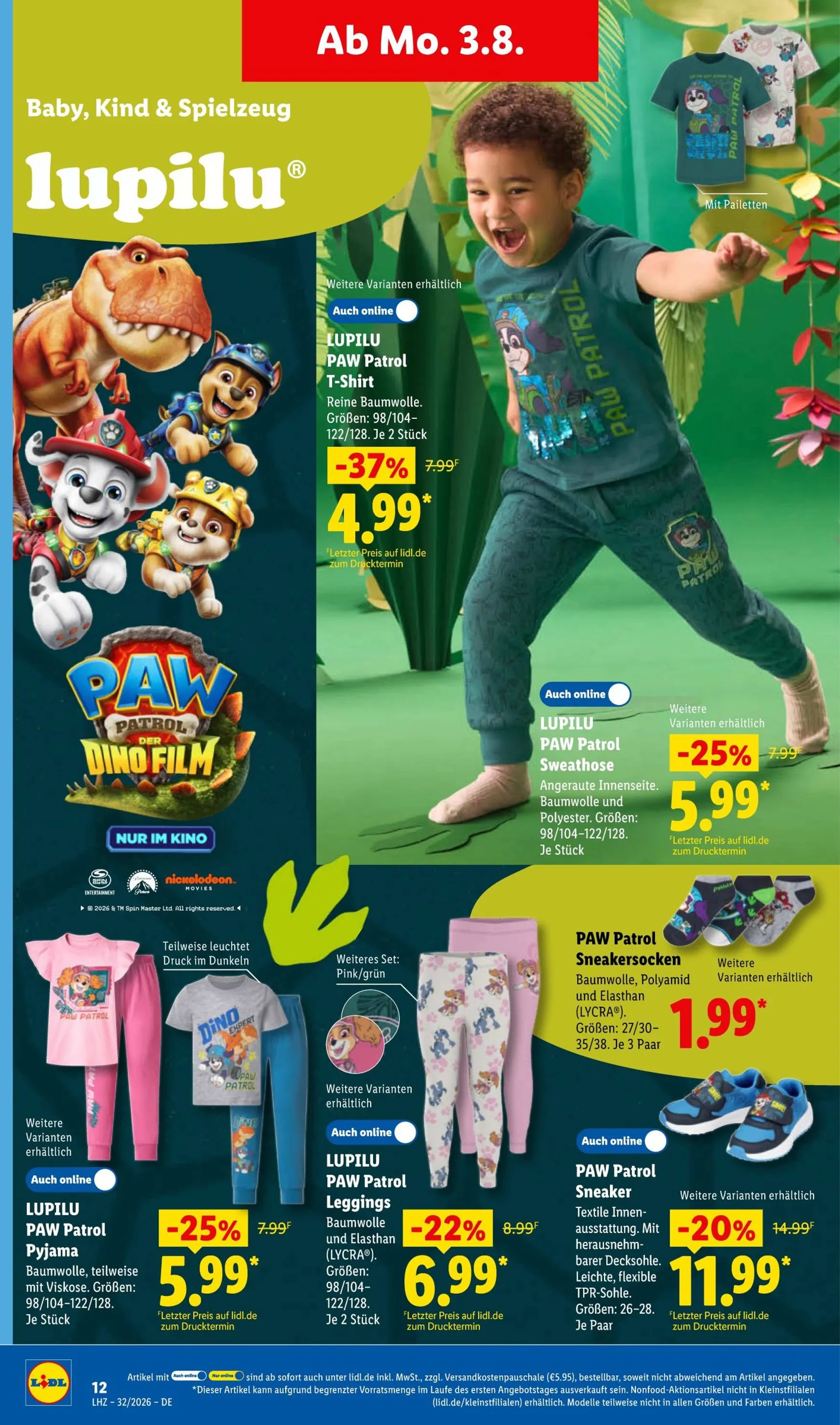 Lidl Prospekt nächste Woche – von Montag 03.08.2026 bis Samstag 08.08.2026 von 3. August bis 8. August 2026 - Prospekt seite 29