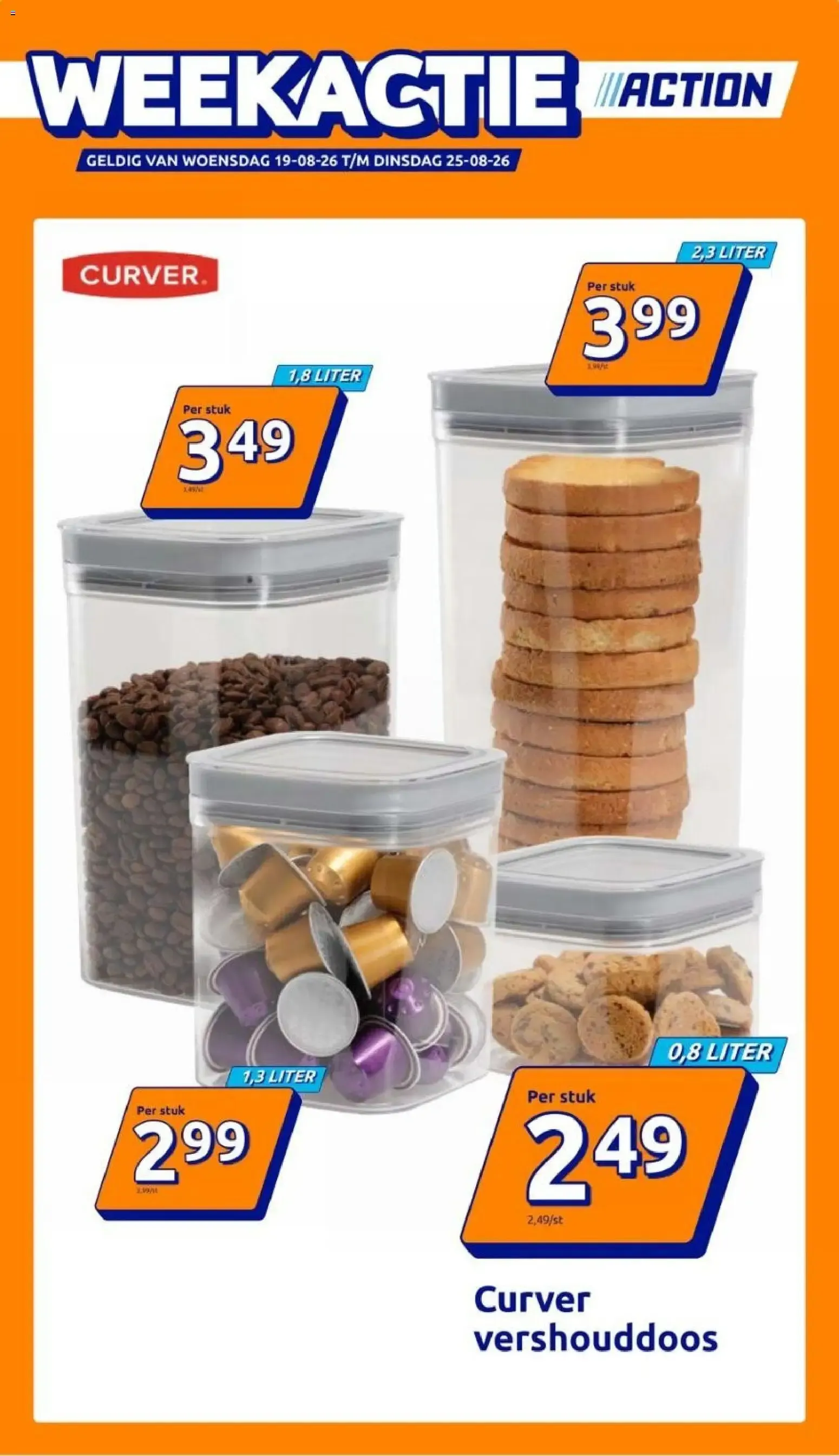 WEEKACTIE ACTION: Curver vershouddoos van 19 augustus tot 25 augustus 2026 - Folder pagina 1