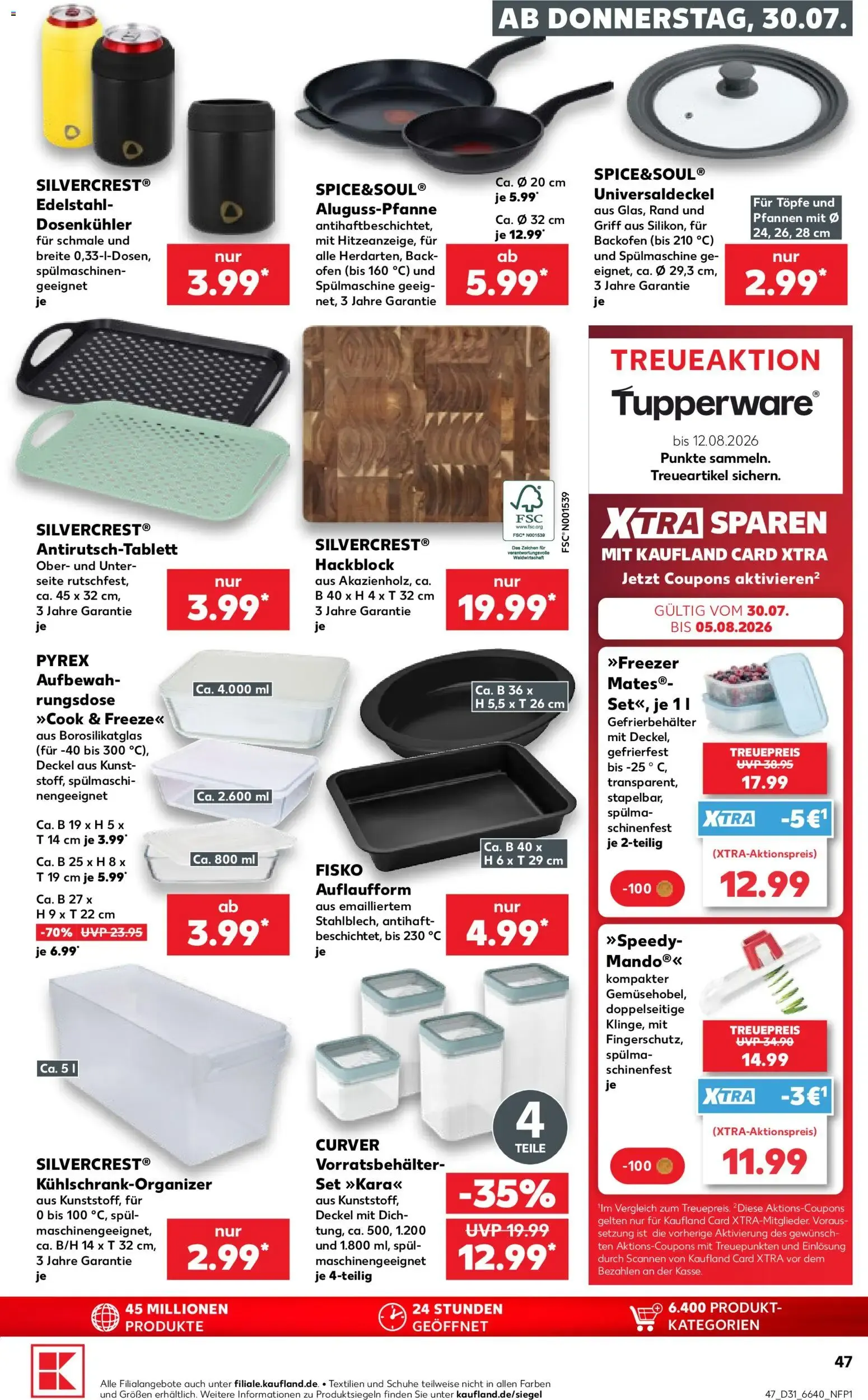 Prospekt Kaufland ab 30.07.2026 » Angebote Online zum Blättern von 30. Juli bis 5. August 2026 - Prospekt seite 47