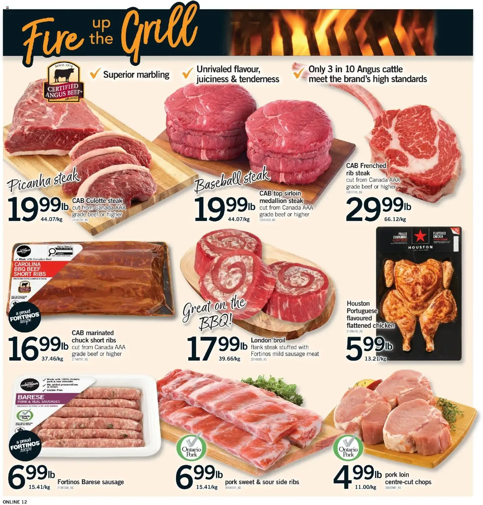 Fortinos weekly flyer / circulaire from Jun 25, 2026 > weekly specials & deals from July 1 to June 30 2026 - flyer page 12