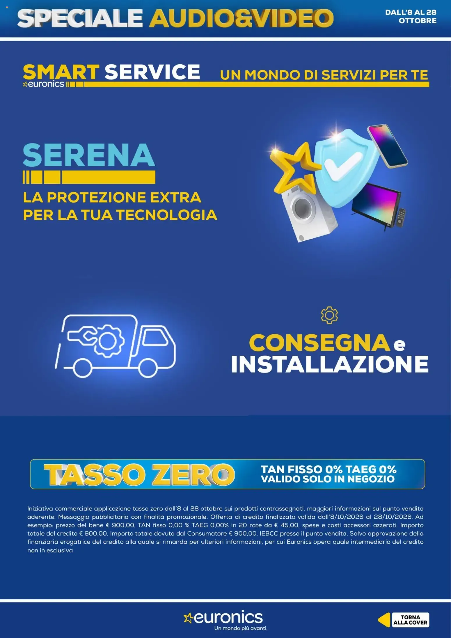 Nuovo Euronics volantino Audio&Video dal 08/10/2026 > offerte anteprima 🛍️ da 8 ottobre a 28 ottobre di 2026 - Pagina del volantino 19
