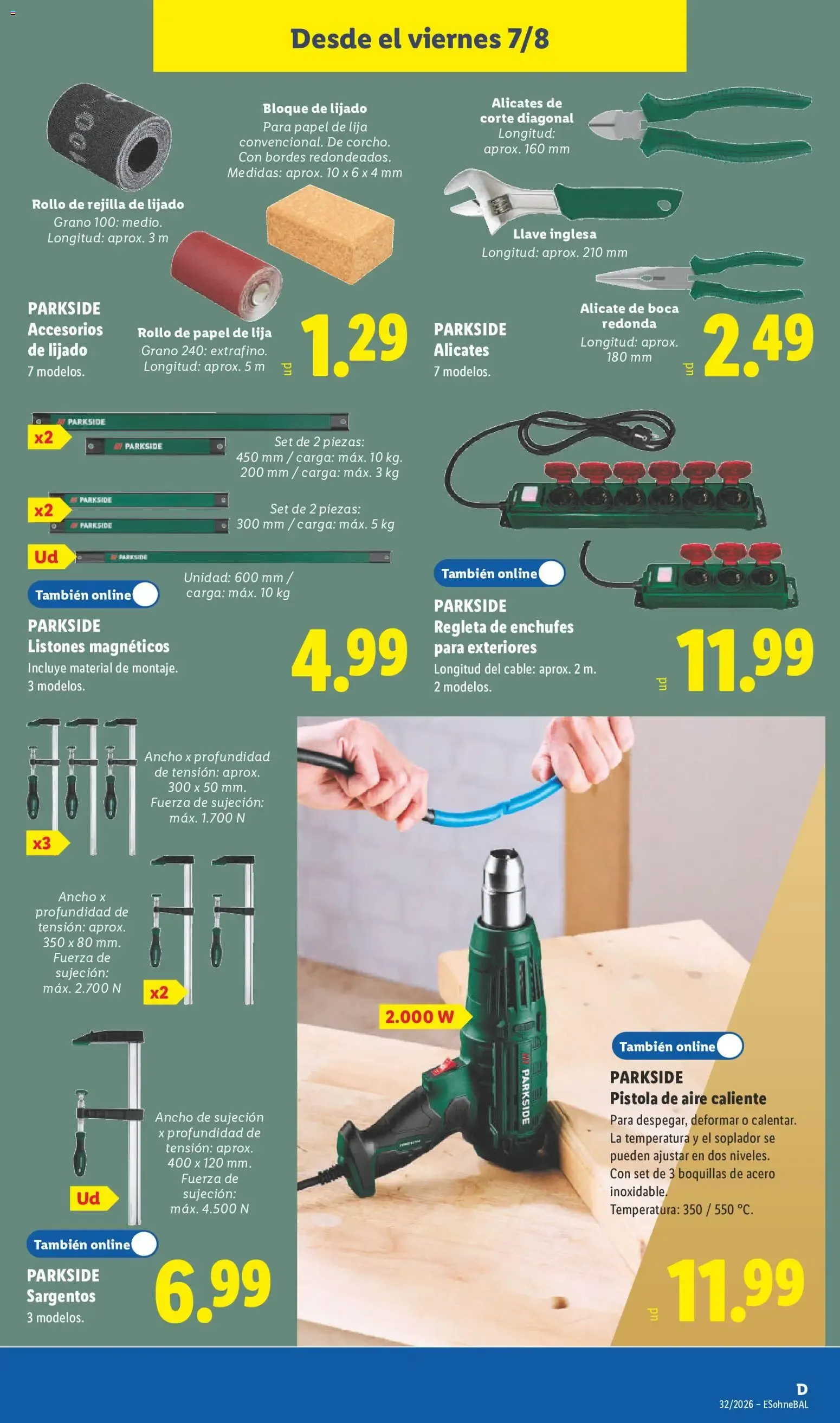 Catálogo de Lidl folleto de bazar del 03/08/2026 | Ofertas 3 de agosto al 9 de agosto 2026 - Página 23