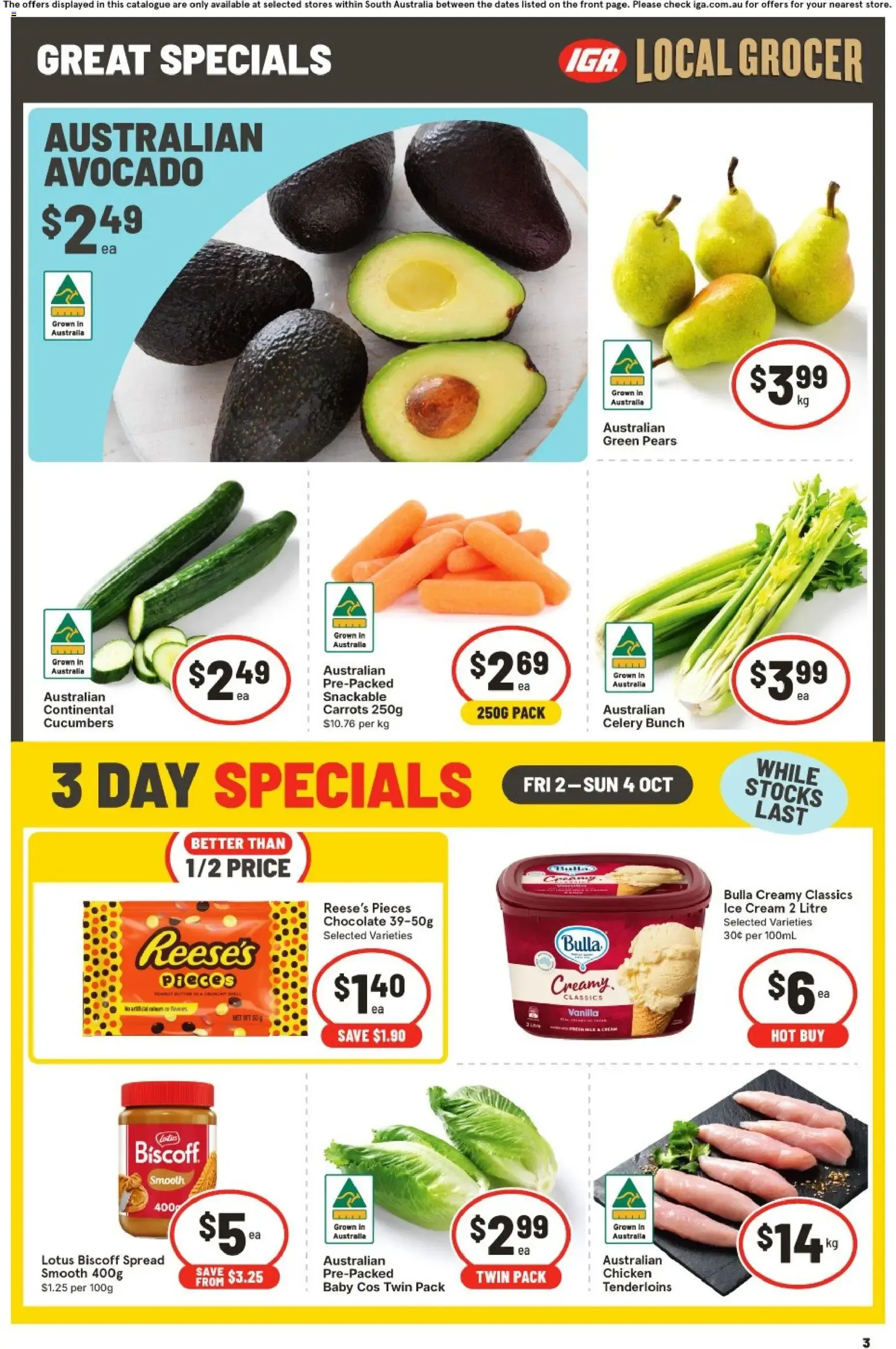 IGA Local Grocer: Great Saves and Local Faves - Catalogue valid from 30 September to 6 October 2026 - page 3