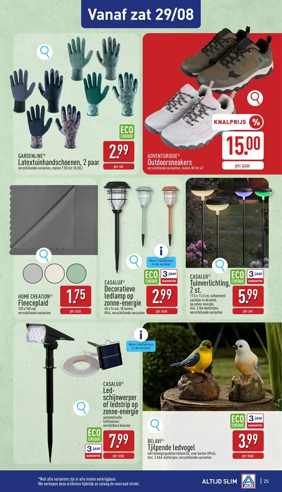 ALDI Folder van ma 24/08 t.e.m. zat 29/08 van 24 augustus tot 29 augustus 2026 - folder pagina 25