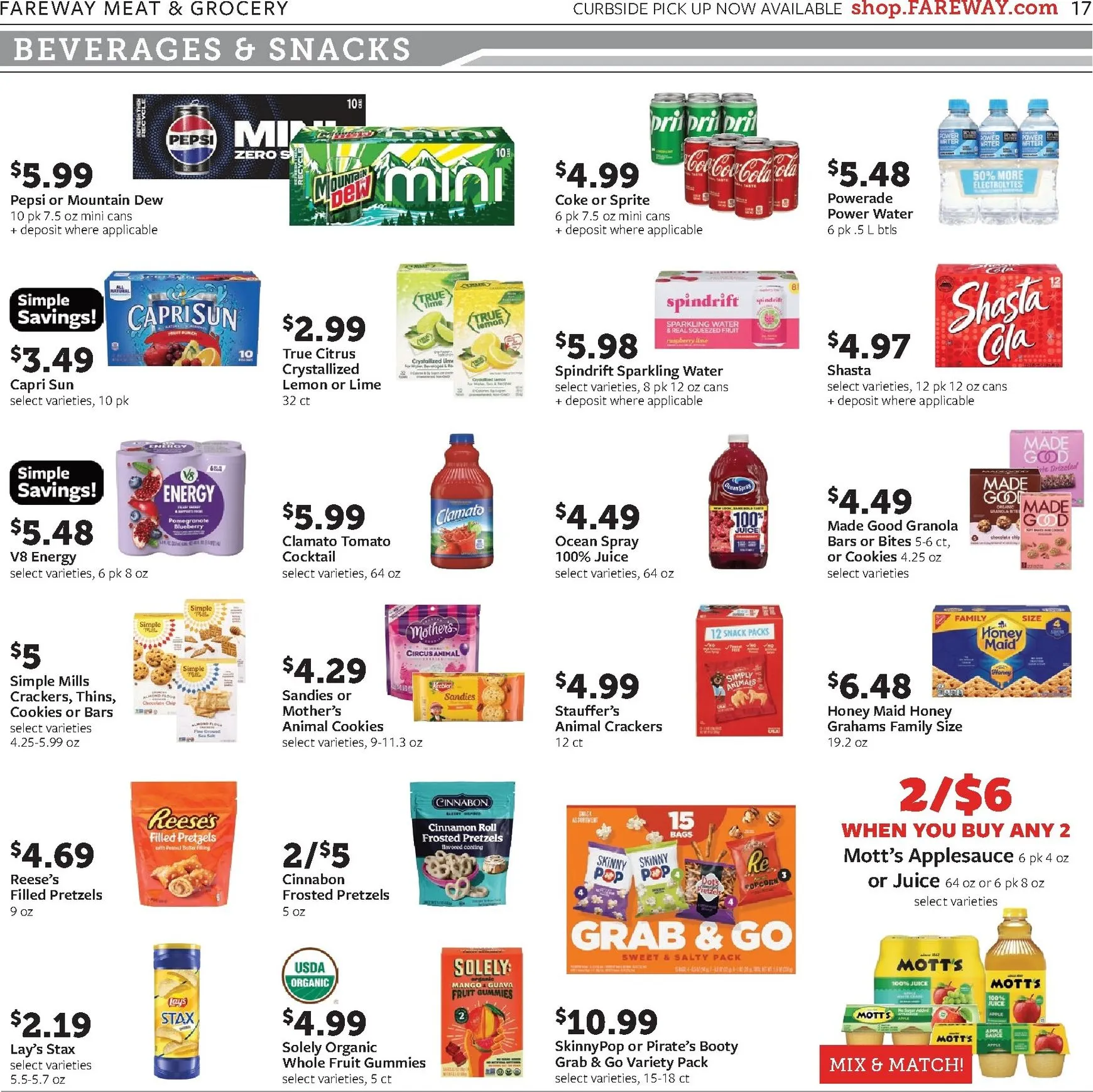 Weekly ad Fareway Meat & Grocery - Fire Up The Grill from August 10 to August 15 2026 - Page 17