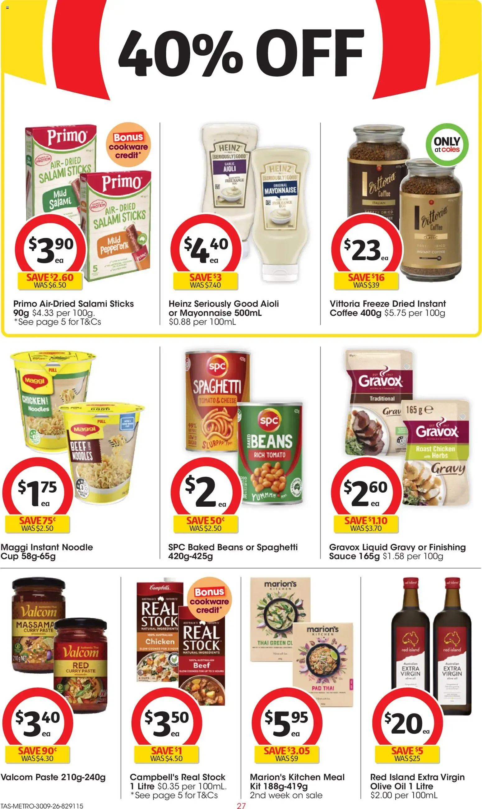 Coles catalogue valid from 30/09/2026 > Online Australia - Catalogue valid from 30 September to 6 October 2026 - page 27