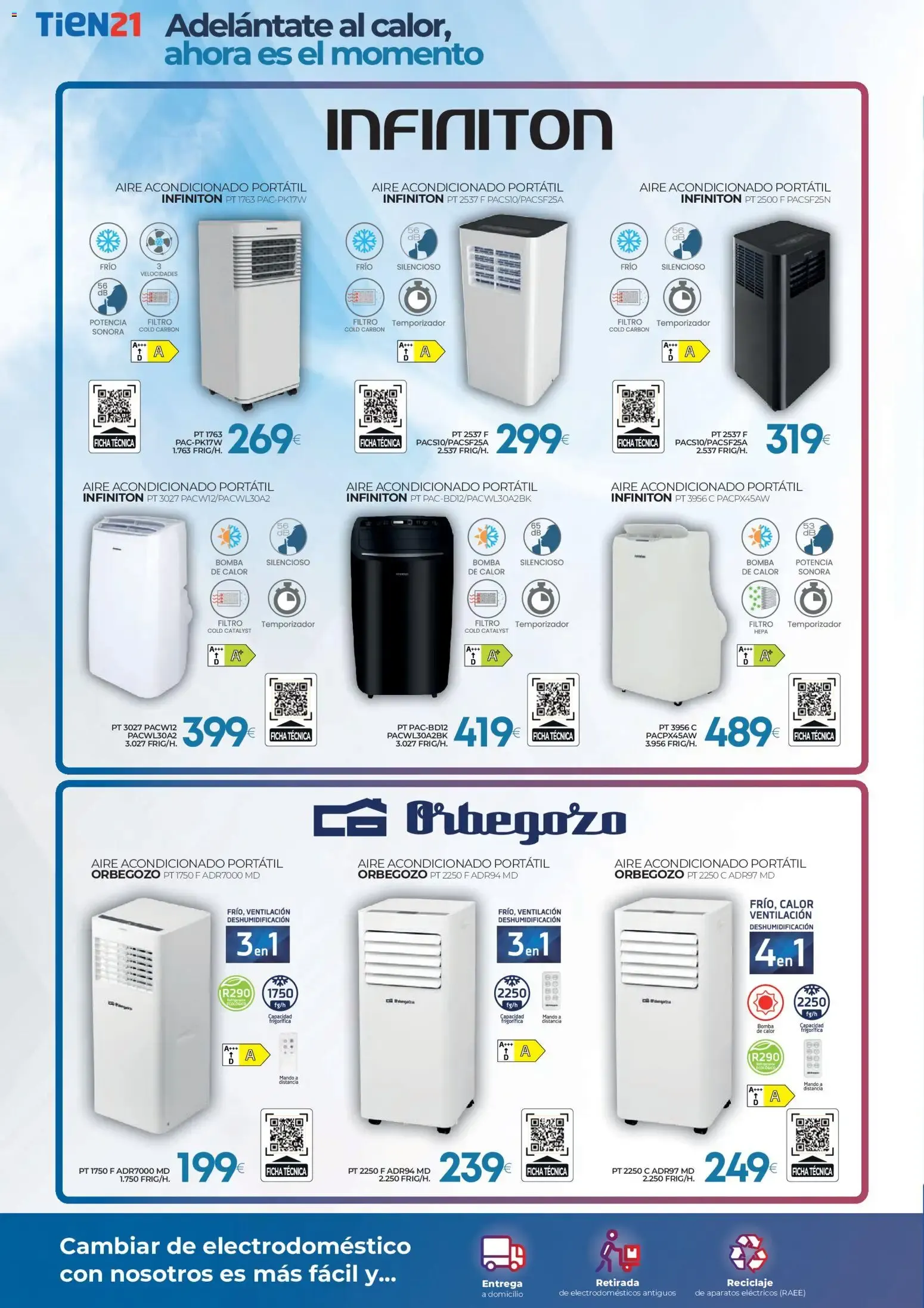 Catálogo de Tien 21 - Adelántate al calor, ahora es el momento (Aire Acondicionado Whirlpool) 13 de abril al 31 de julio 2026 - Página 10