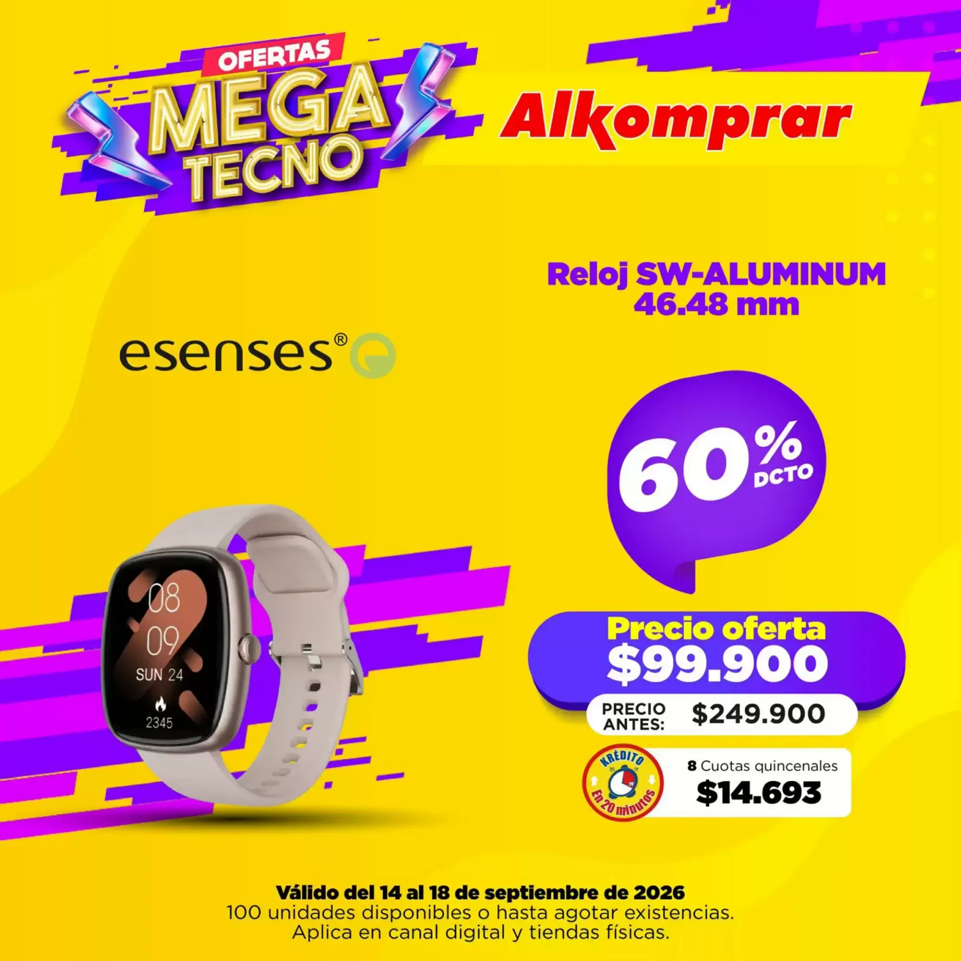 Catalogo de Ofertas Mega Tecno Alkomprar 14 de septiembre al 18 de septiembre 2026 - Pag 3
