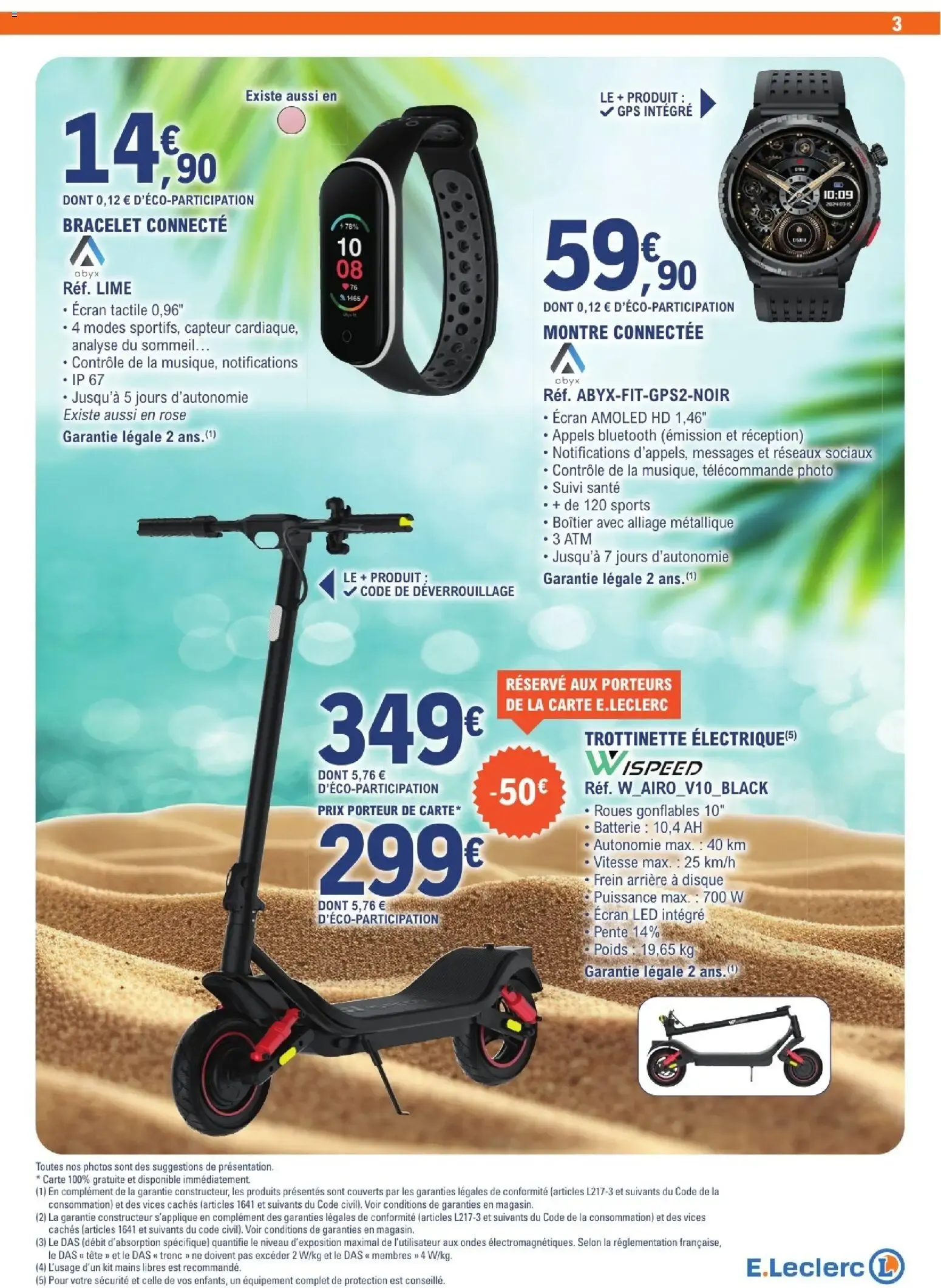 POUR DES VACANCES 100% ÉQUIPÉES du 16 juin au 27 juin 2026 - Catalogue page 3