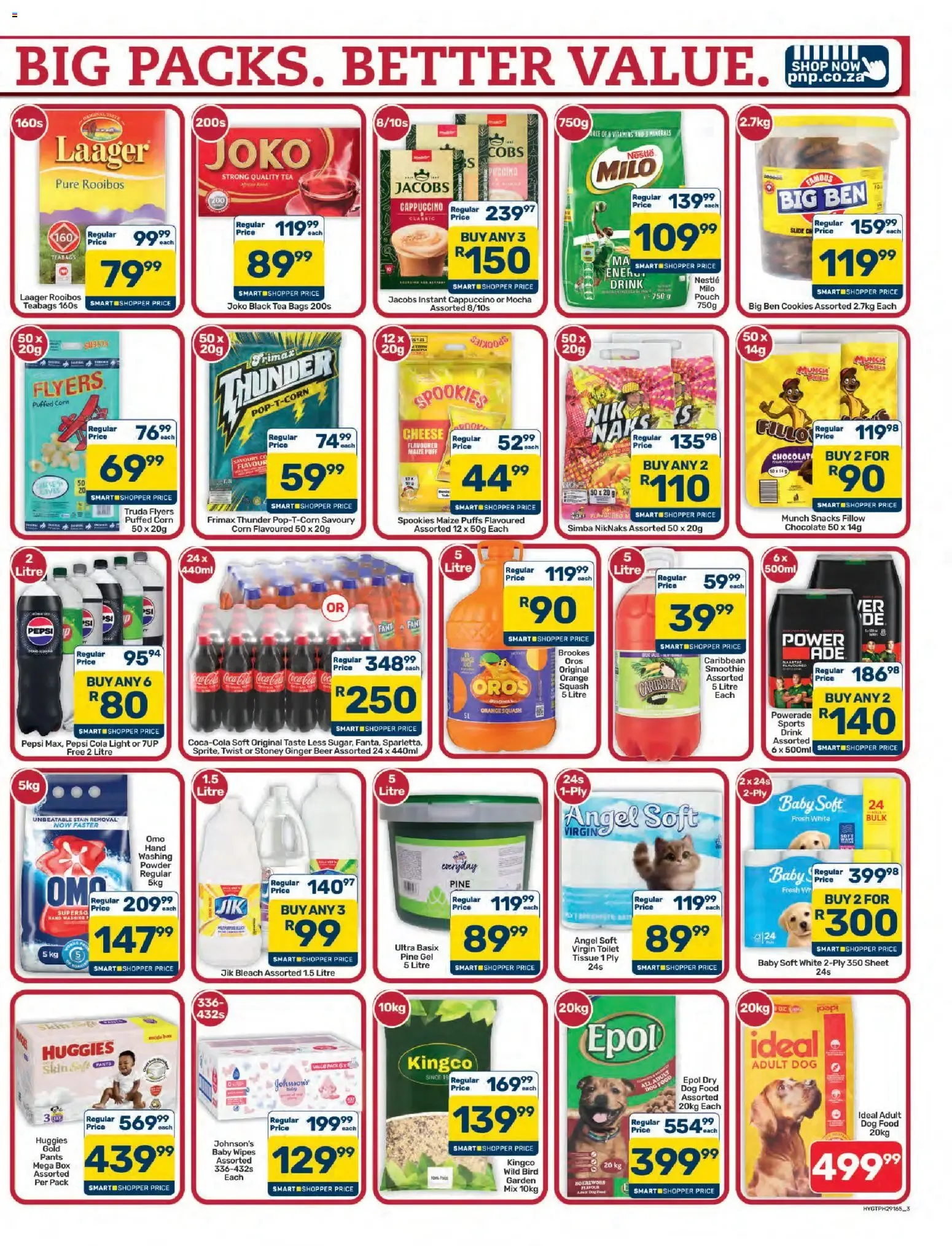 Pick n Pay Inland Provinces - Hypermarket Bulk Specials (23/10/2026 - 08/11/2026) Online from 23 October to 8 November 2026 - Catalogue Page 3