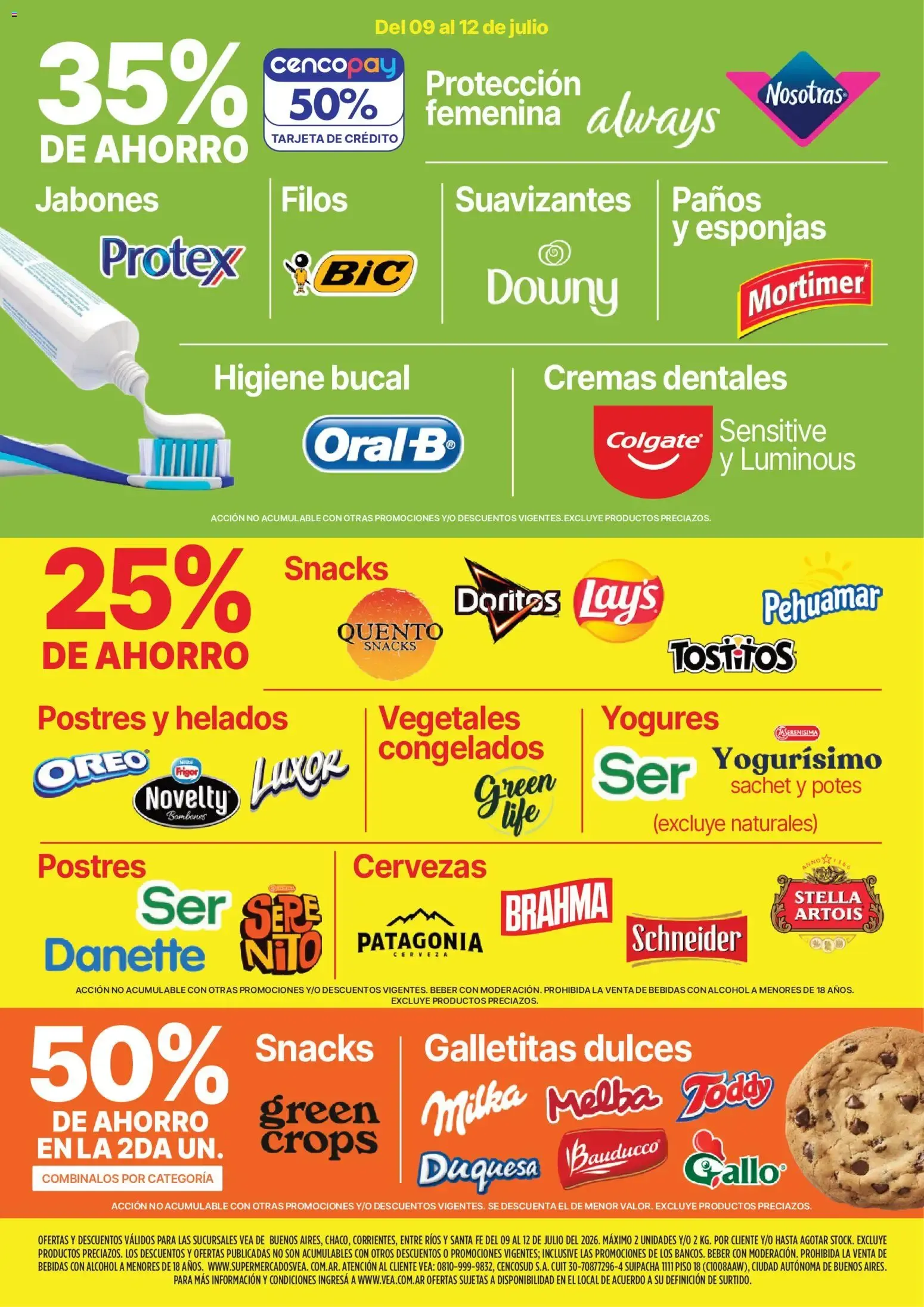 Ofertas de Vea - Fin de Semana de Ahorro 9 de julio al 12 de julio 2026 - Página 3 del catálogo