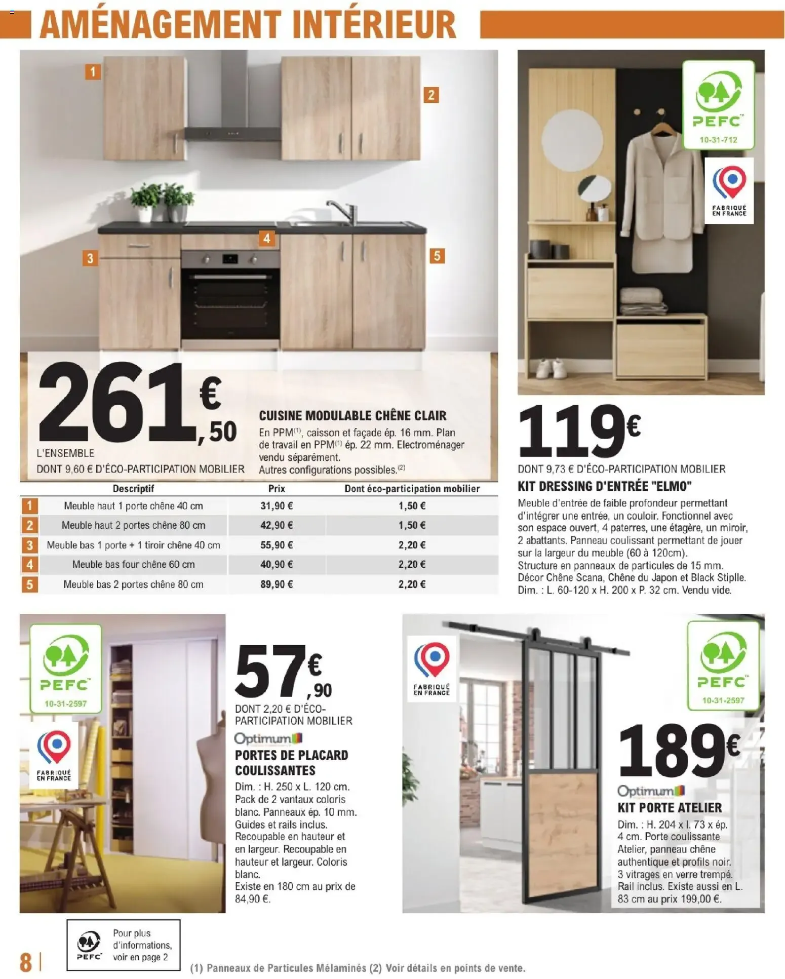 Brico E.Leclerc catalogue à partir du 23/06/2026 - promo en ligne du 23 juin au 11 juillet 2026 - Catalogue page 8