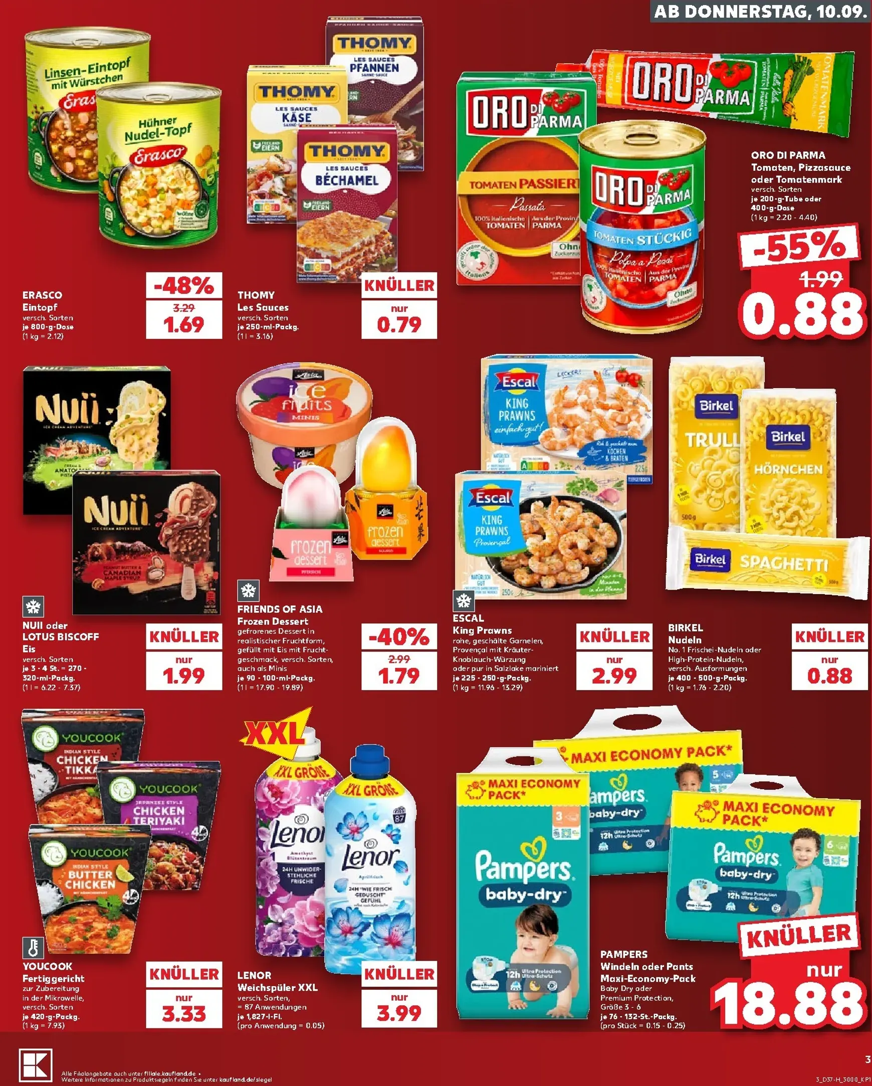 Kaufland - Neckarsulm Prospekt nächste Woche – von Donnerstag 10.09.2026 bis Mittwoch 16.09.2026 von 10. September bis 16. September 2026 - Prospekt seite 3