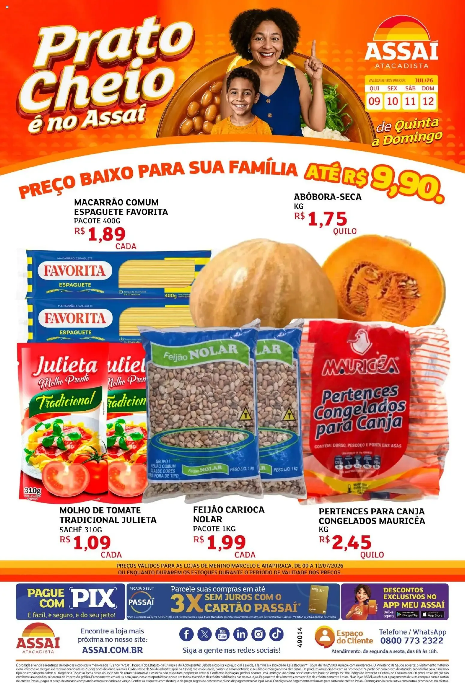 Assaí Atacadista ofertas - AL de 09/07/2026 | Promoções Online
